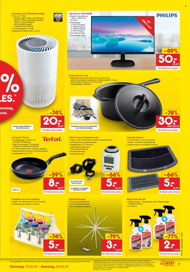 Netto Marken-Discount Prospekte  - 27.02.2024 - 2.03.2024. Seite 7