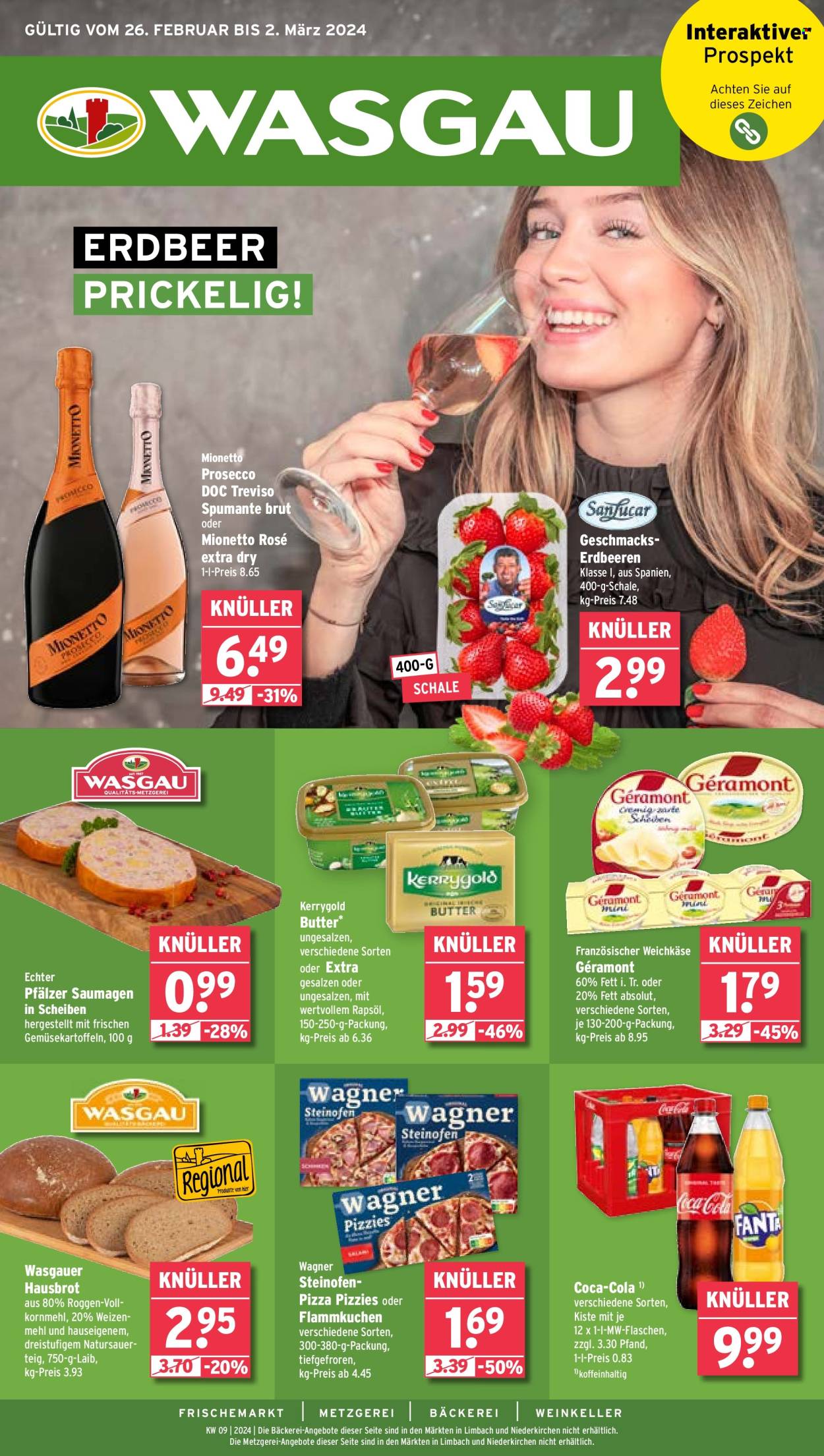 Wasgau Prospekte  - 26.02.2024 - 2.03.2024. Seite 1
