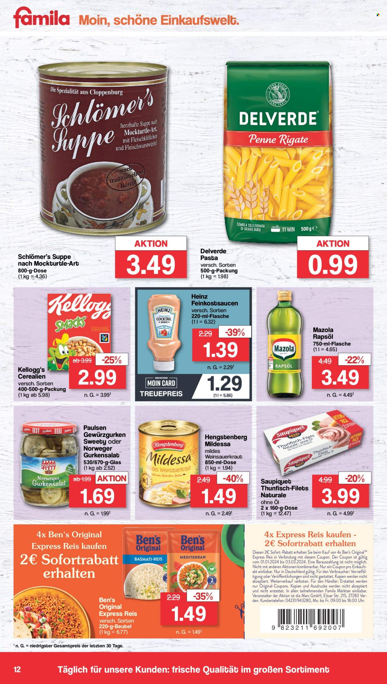 famila Prospekte  - 26.02.2024 - 2.03.2024. Seite 12