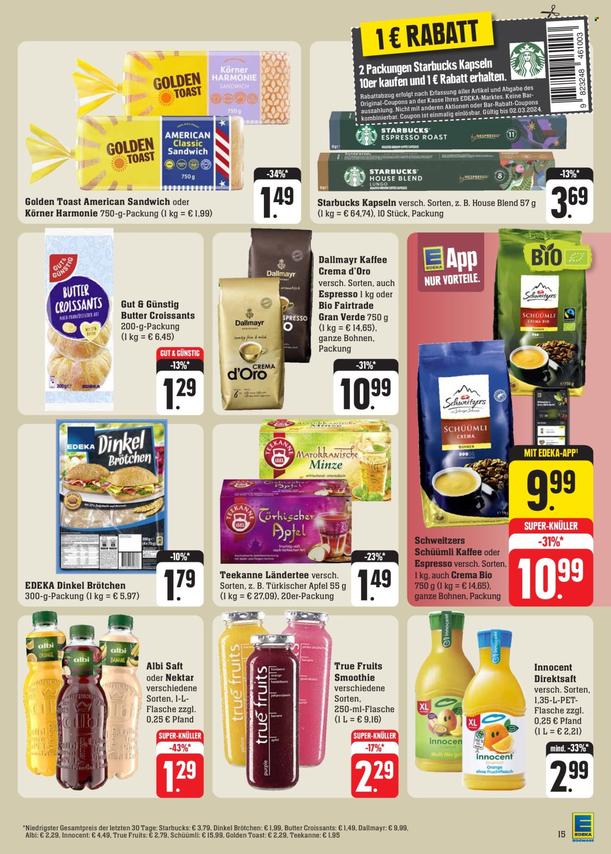 Edeka Prospekte  - 26.02.2024 - 2.03.2024. Seite 17