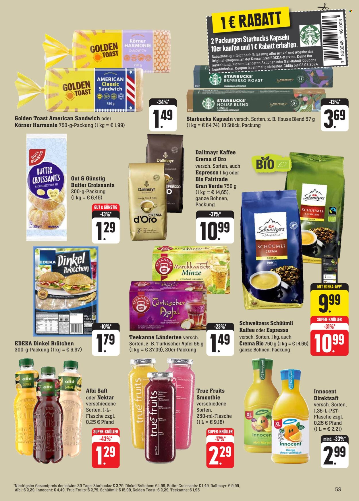 Edeka Prospekte  - 26.02.2024 - 2.03.2024. Seite 5