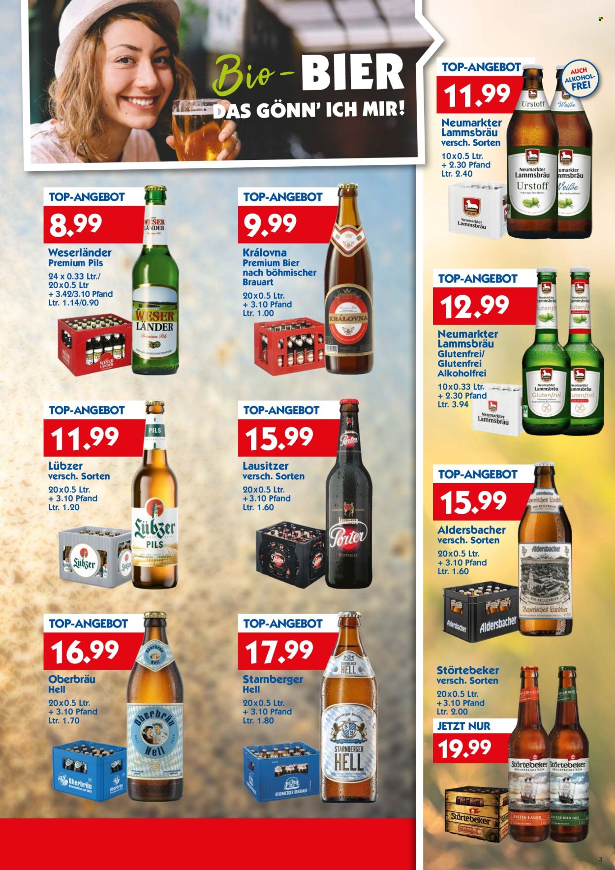 Hol'ab! Getränkemarkt Prospekte  - 26.02.2024 - 2.03.2024. Seite 3