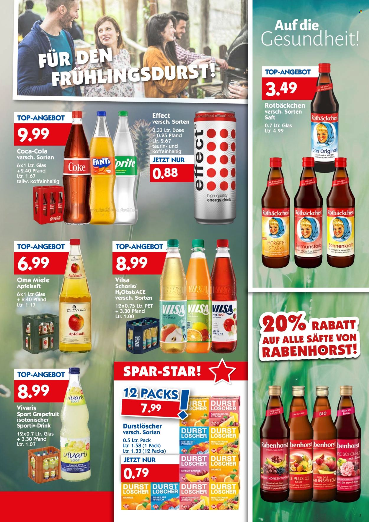 Hol'ab! Getränkemarkt Prospekte  - 26.02.2024 - 2.03.2024. Seite 5