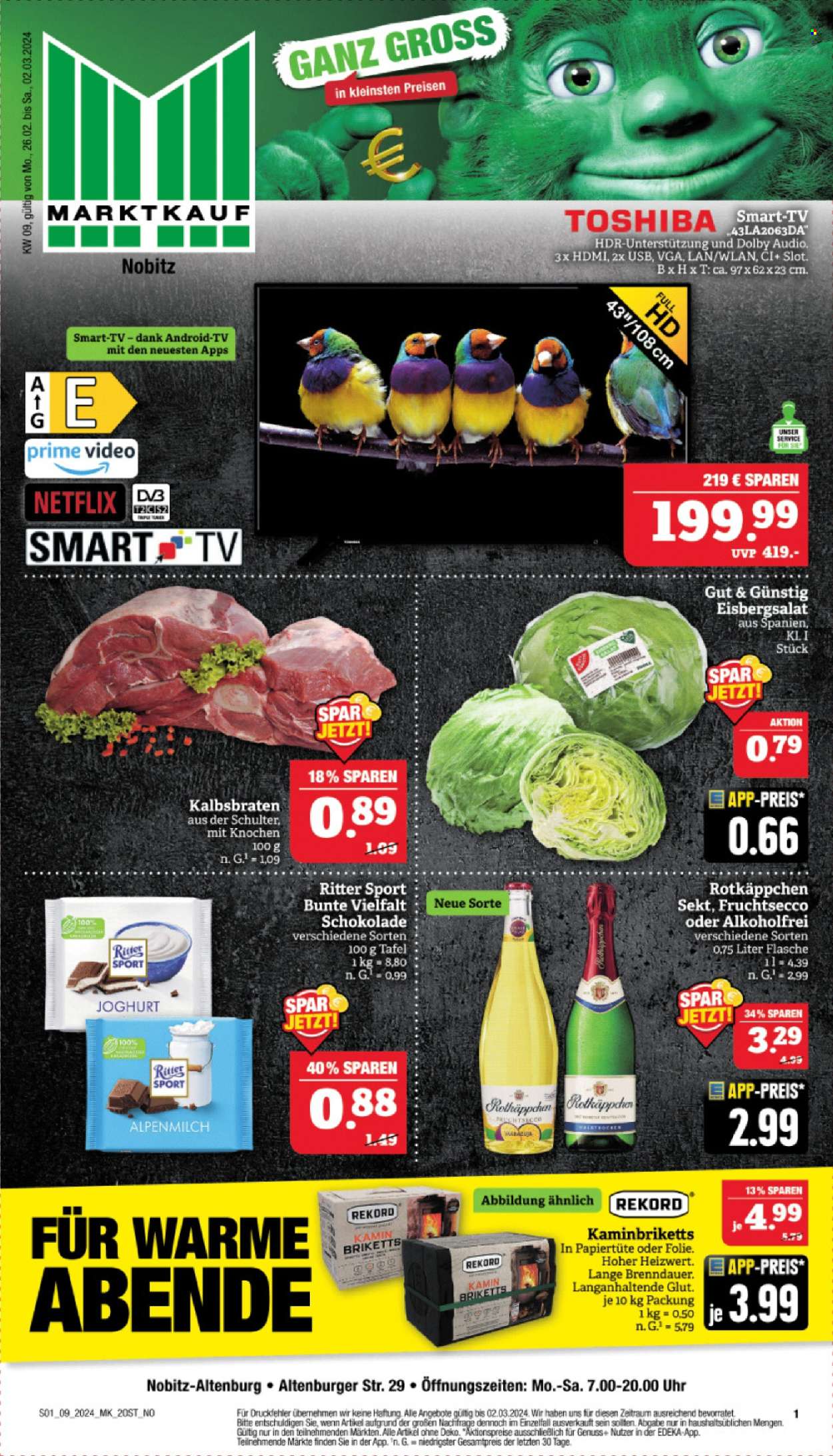 Marktkauf Prospekte  - 26.02.2024 - 2.03.2024. Seite 1