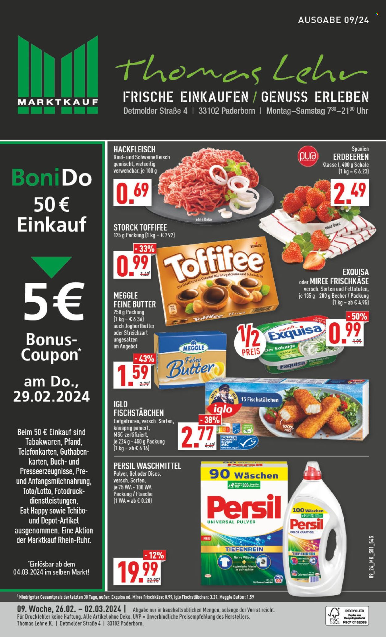 Marktkauf Prospekte  - 26.02.2024 - 2.03.2024. Seite 1
