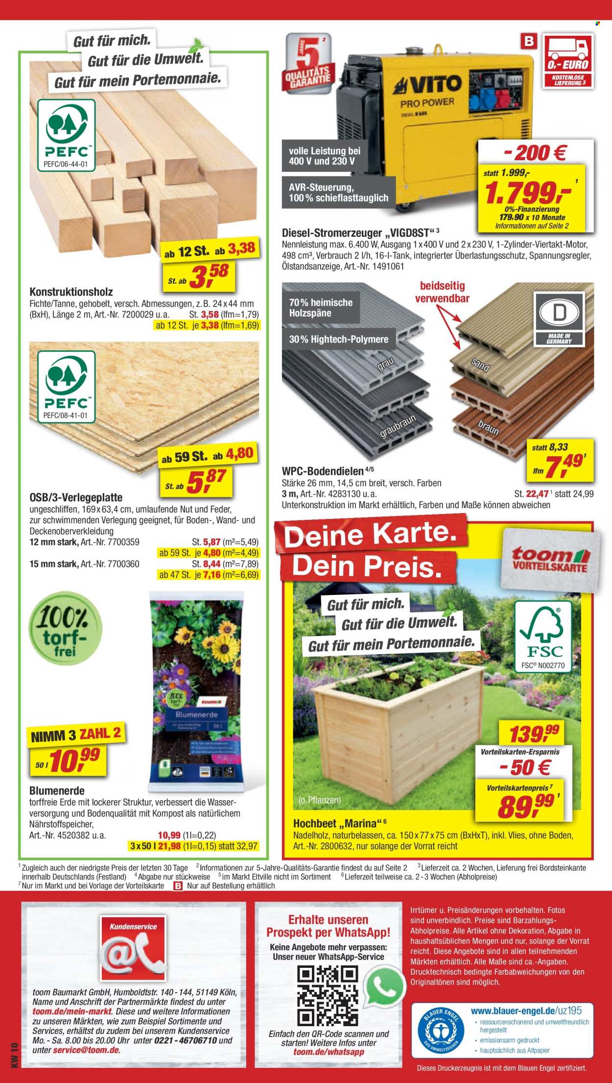toom Baumarkt Prospekte  - 2.03.2024 - 8.03.2024. Seite 14