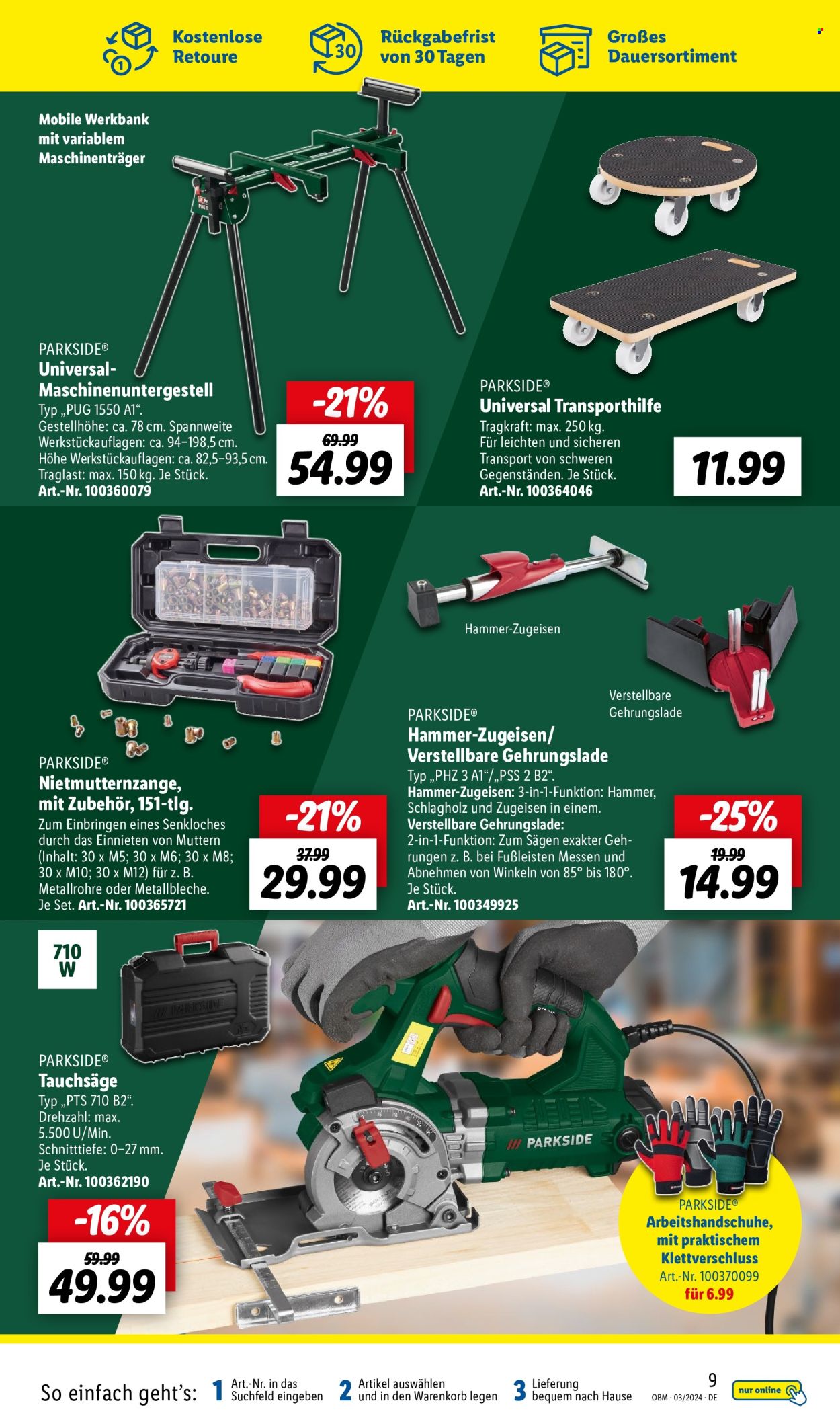 Lidl Prospekte  - 1.03.2024 - 31.03.2024. Seite 9