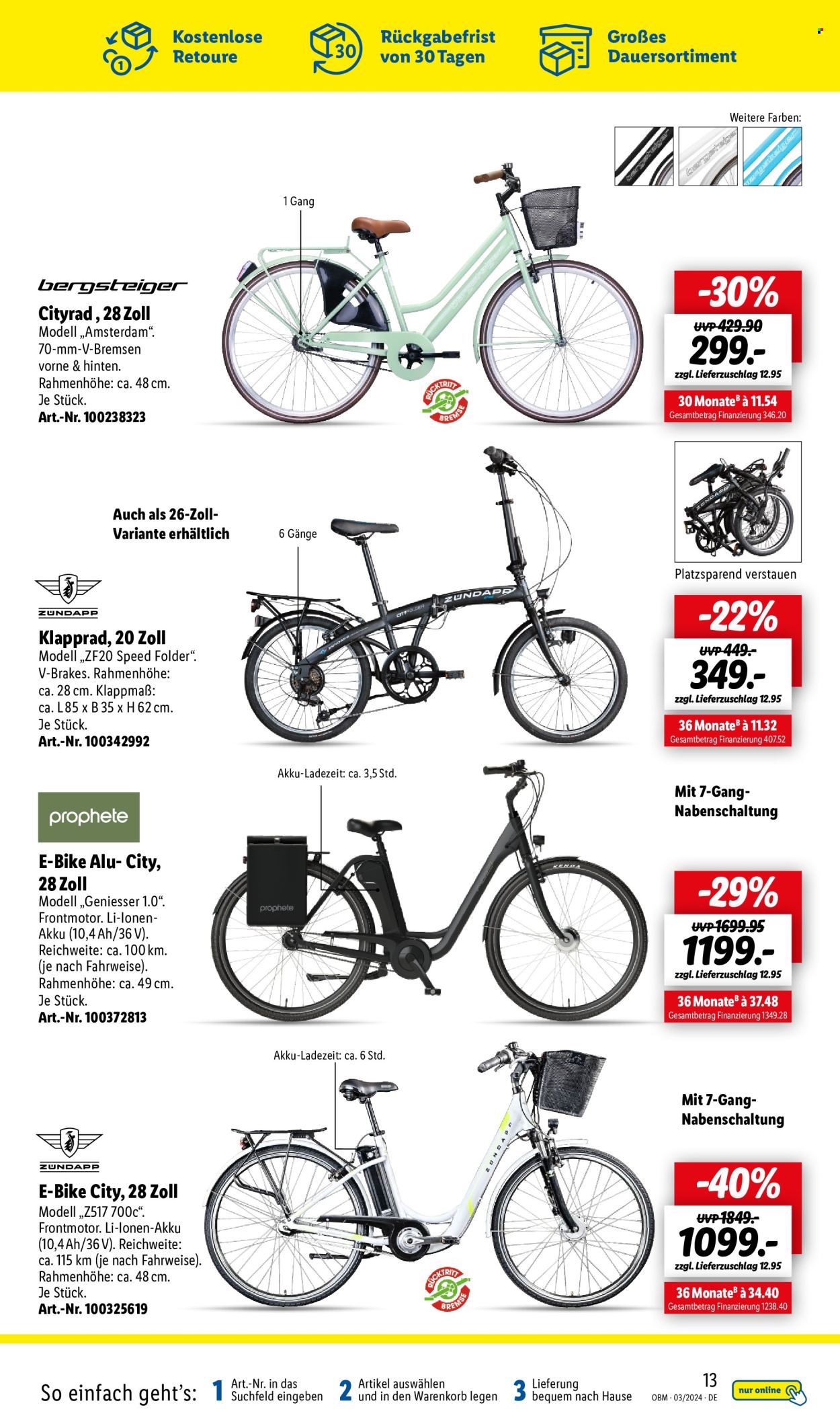 Lidl Prospekte  - 1.03.2024 - 31.03.2024. Seite 13