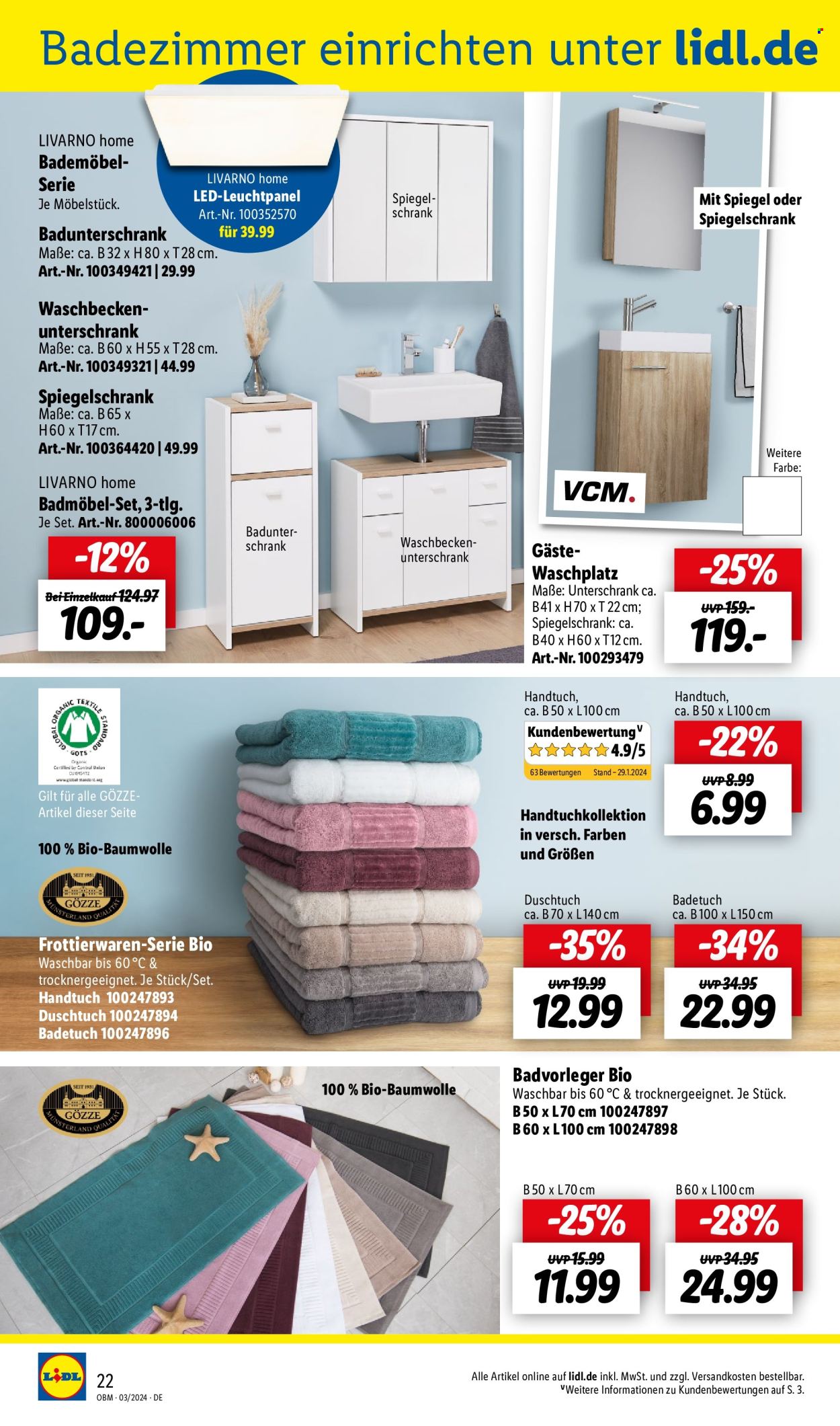 Lidl Prospekte  - 1.03.2024 - 31.03.2024. Seite 22
