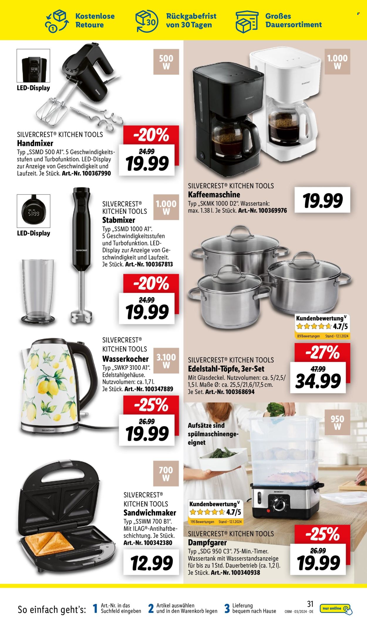 Lidl Prospekte  - 1.03.2024 - 31.03.2024. Seite 31