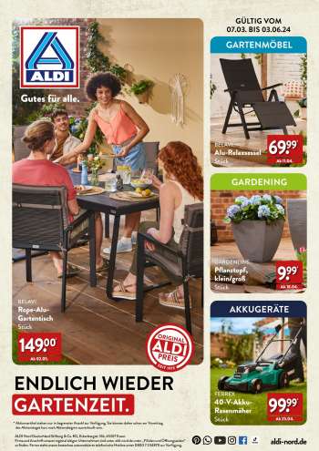 Prospekte ALDI Nord - 7.03.2024 - 3.06.2024.