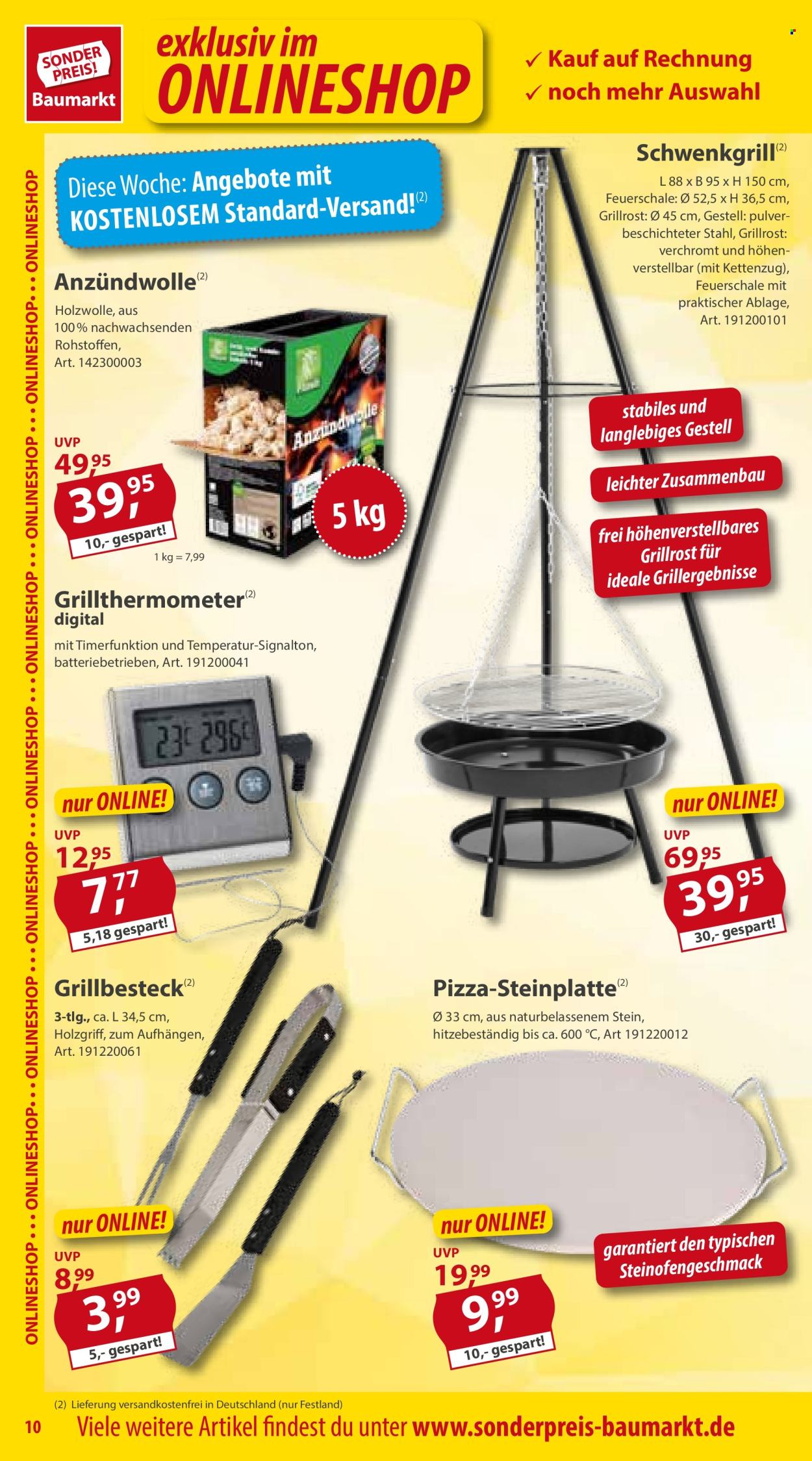 Sonderpreis-Baumarkt Prospekte  - 9.03.2024 - 15.03.2024. Seite 10