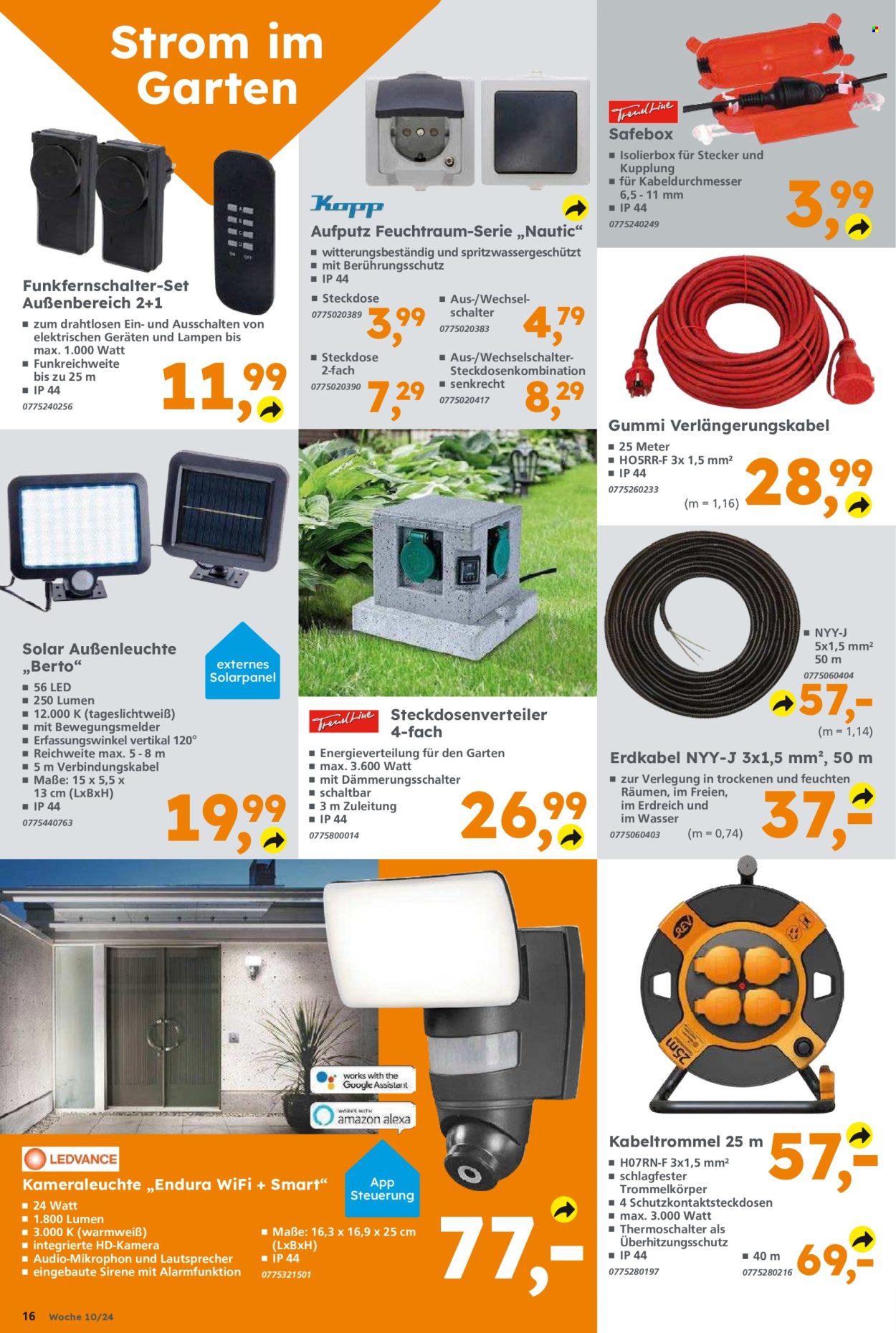 Globus Baumarkt Prospekte  - 4.03.2024 - 9.03.2024. Seite 16