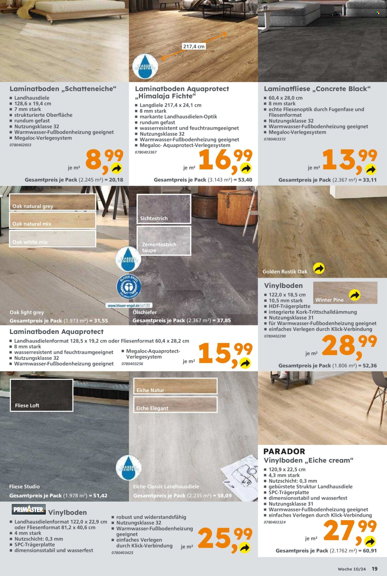 Globus Baumarkt Prospekte  - 4.03.2024 - 9.03.2024. Seite 19