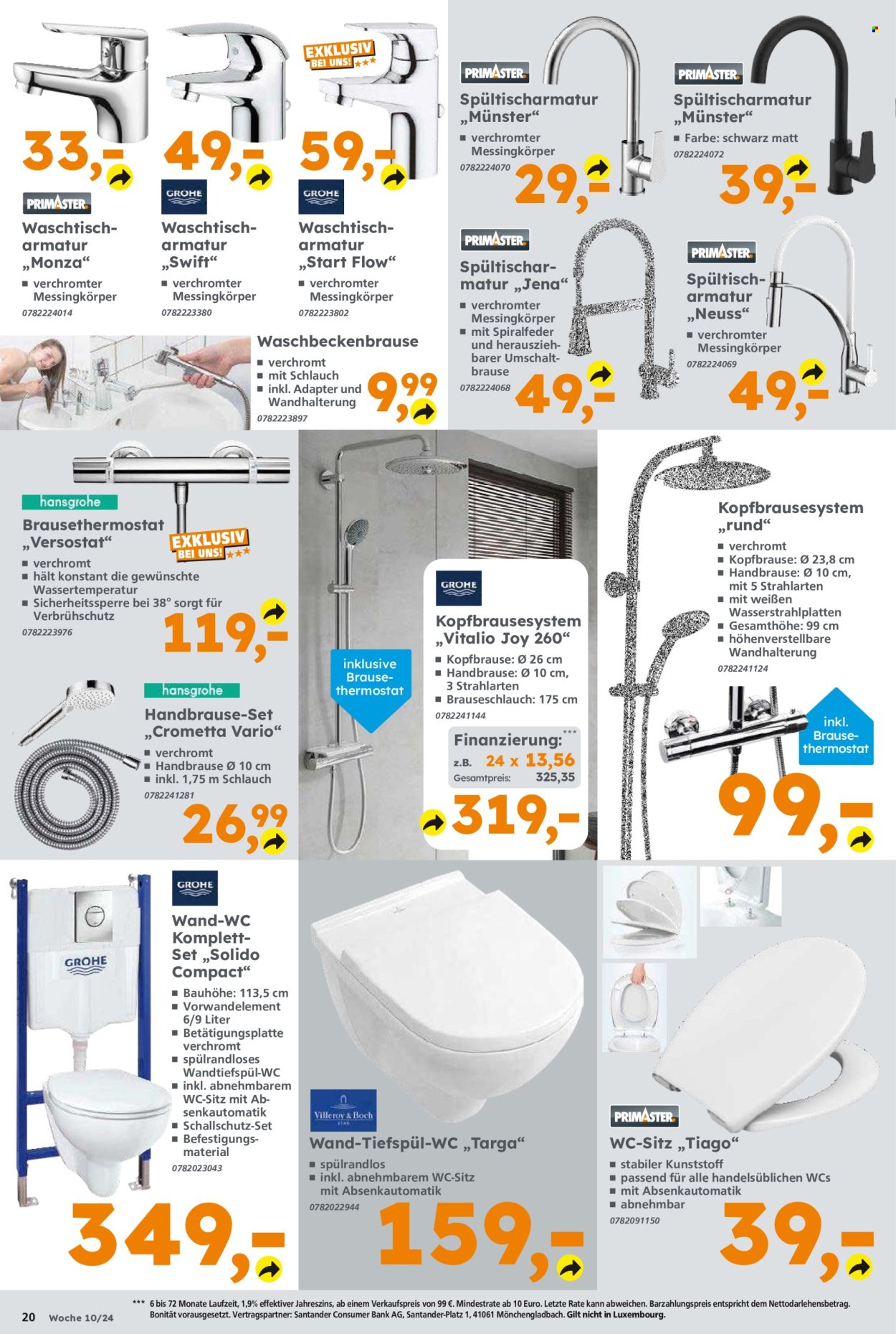 Globus Baumarkt Prospekte  - 4.03.2024 - 9.03.2024. Seite 20