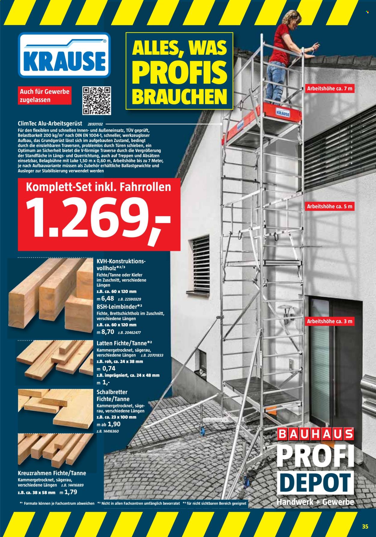 Bauhaus Prospekte  - 2.03.2024 - 30.03.2024. Seite 35