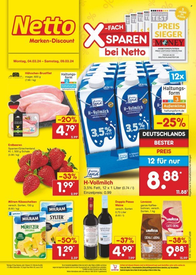 Netto Marken-Discount Prospekte  - 4.03.2024 - 9.03.2024. Seite 1