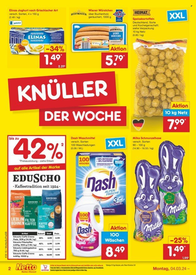 Netto Marken-Discount Prospekte  - 4.03.2024 - 9.03.2024. Seite 2