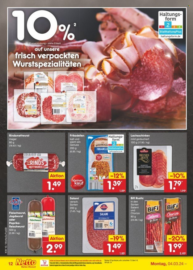 Netto Marken-Discount Prospekte  - 4.03.2024 - 9.03.2024. Seite 12