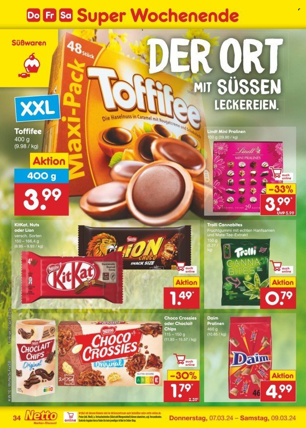 Netto Marken-Discount Prospekte  - 4.03.2024 - 9.03.2024. Seite 38