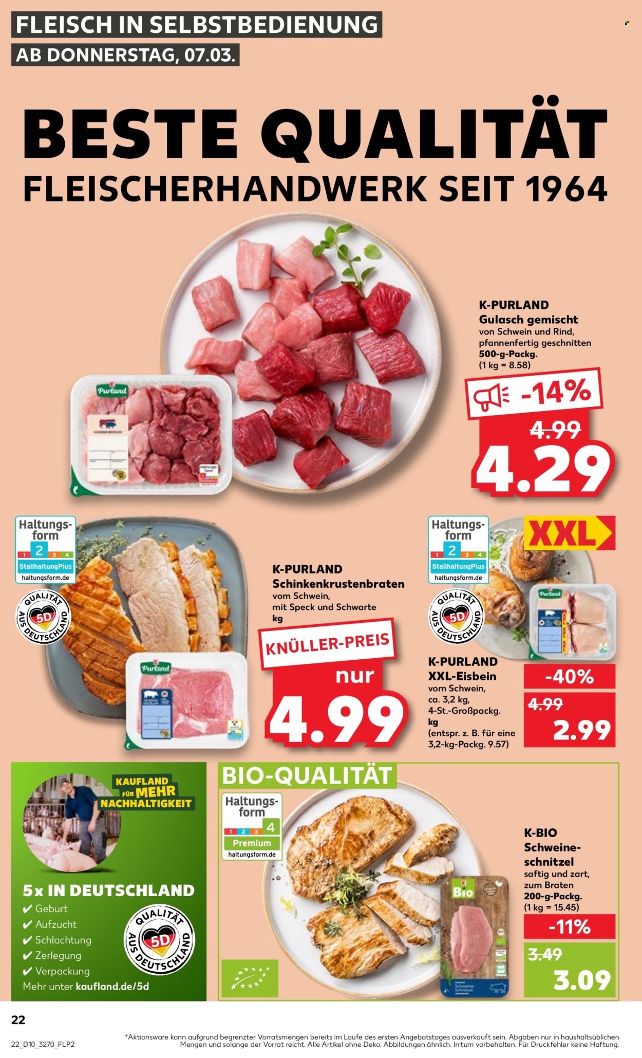 Kaufland Prospekte  - 7.03.2024 - 13.03.2024. Seite 22
