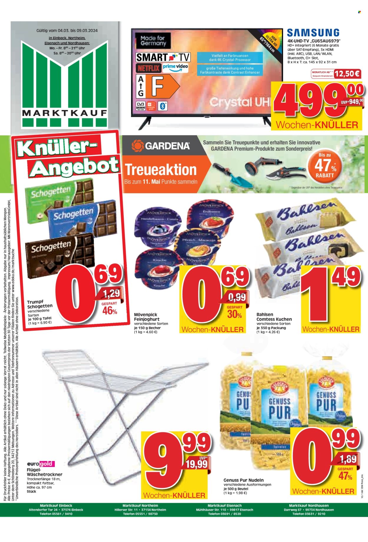 Marktkauf Prospekte  - 4.03.2024 - 9.03.2024. Seite 1
