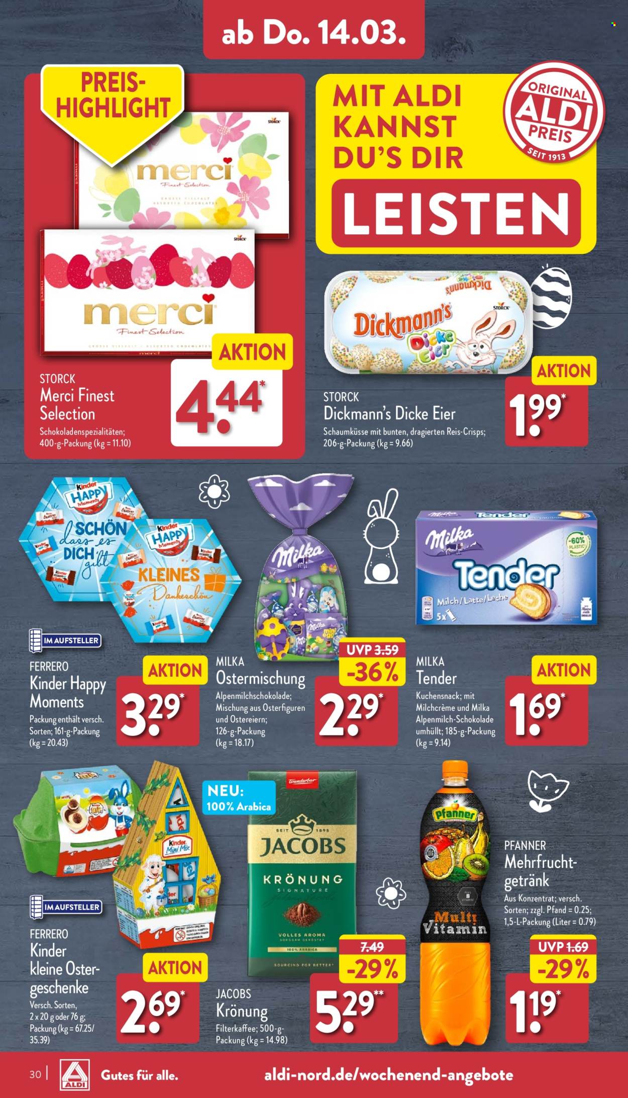 ALDI Nord Prospekte  - 11.03.2024 - 16.03.2024. Seite 30