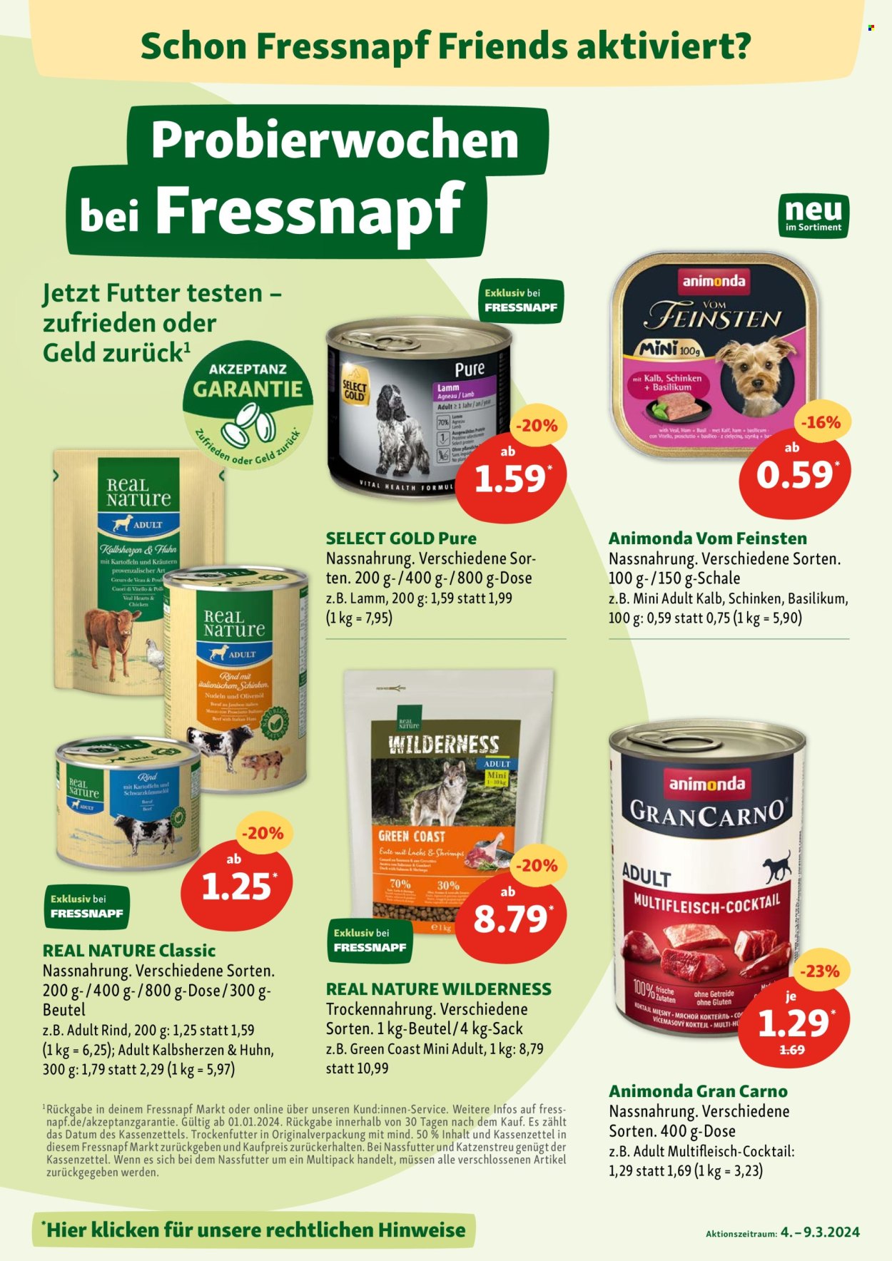 Fressnapf Prospekte  - 4.03.2024 - 9.03.2024. Seite 8