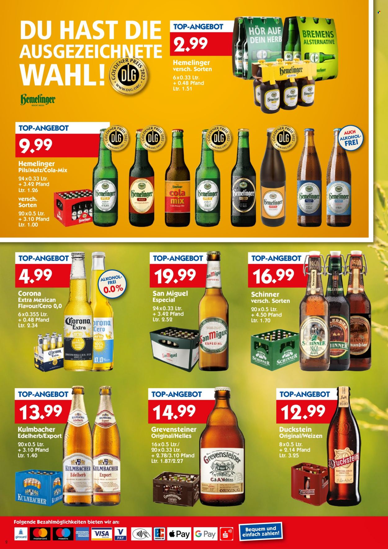 Hol'ab! Getränkemarkt Prospekte  - 4.03.2024 - 9.03.2024. Seite 2