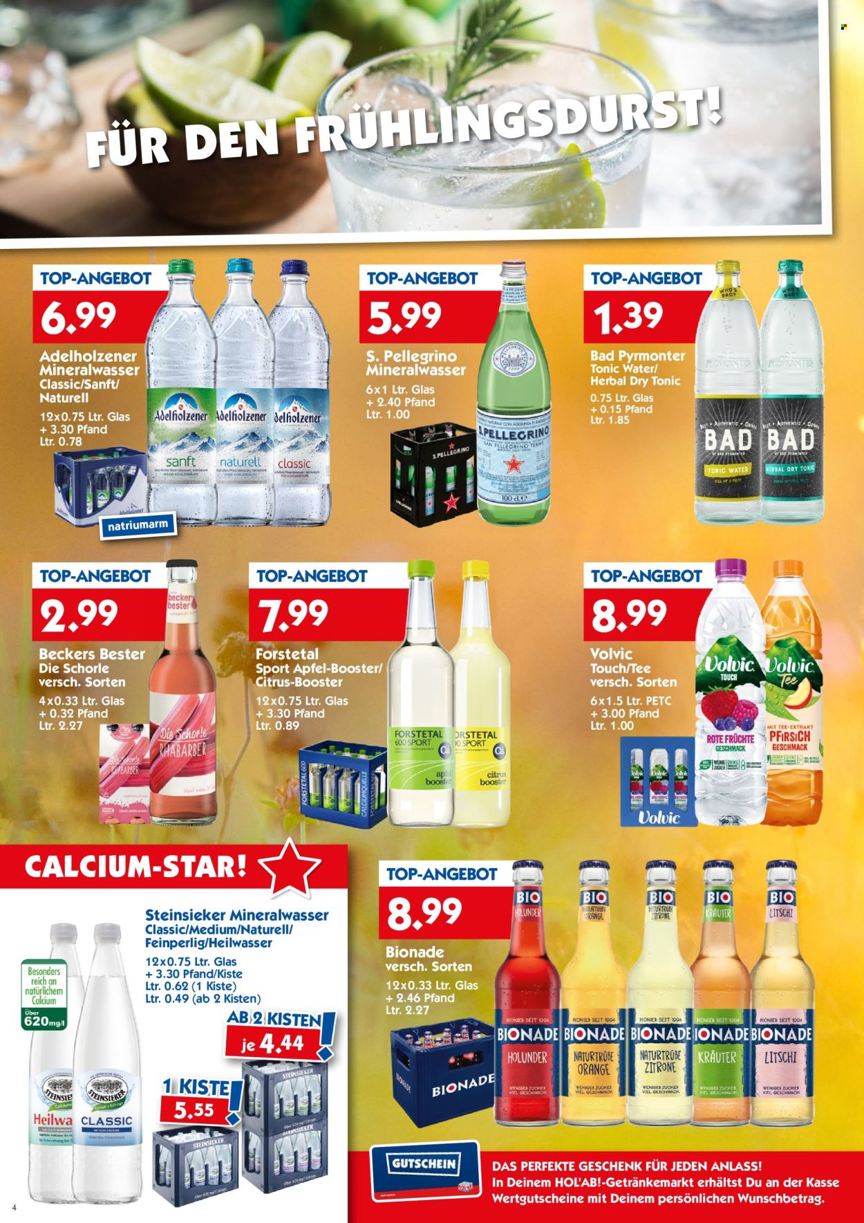 Hol'ab! Getränkemarkt Prospekte  - 4.03.2024 - 9.03.2024. Seite 4