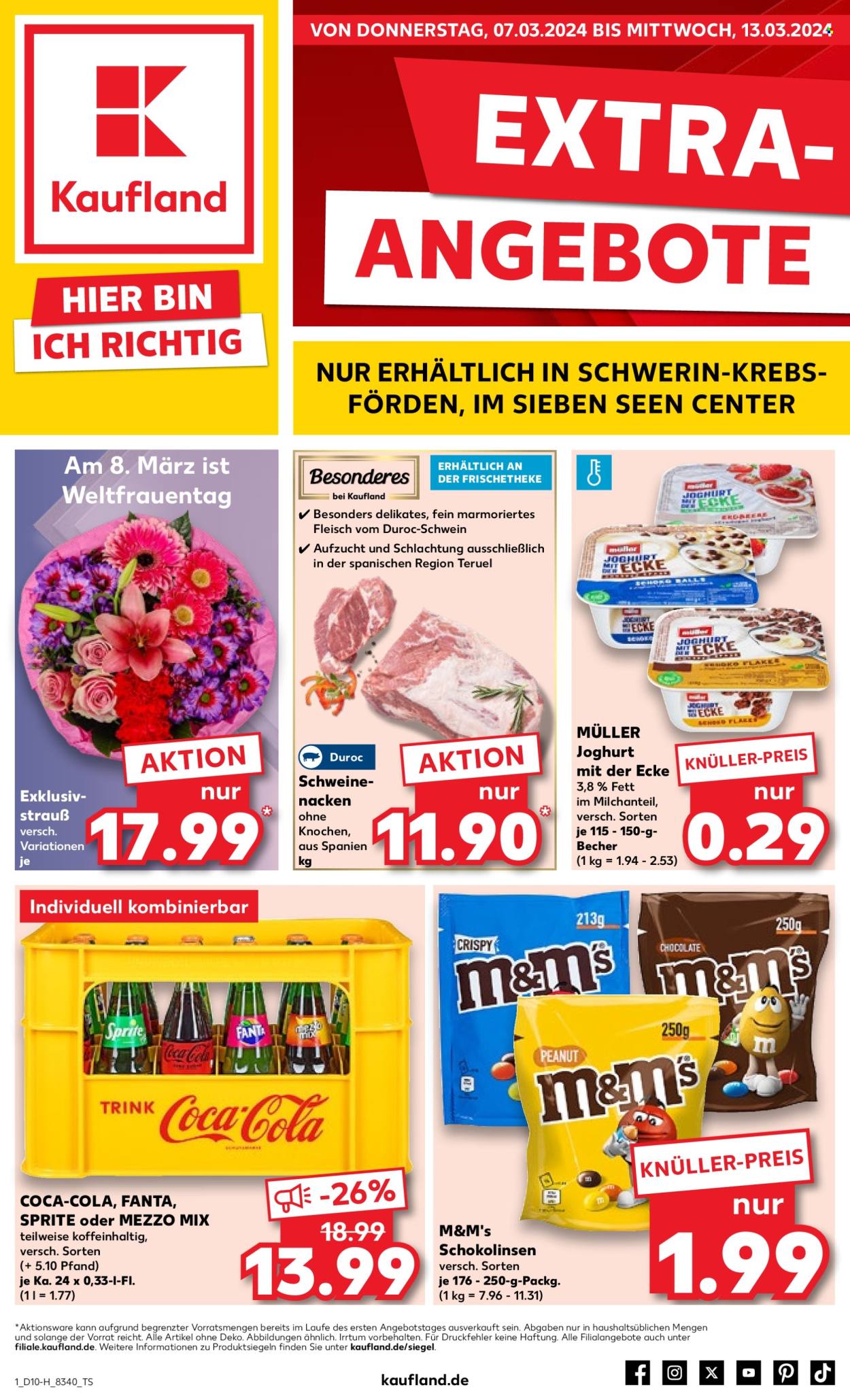Kaufland Prospekte  - 7.03.2024 - 13.03.2024. Seite 1