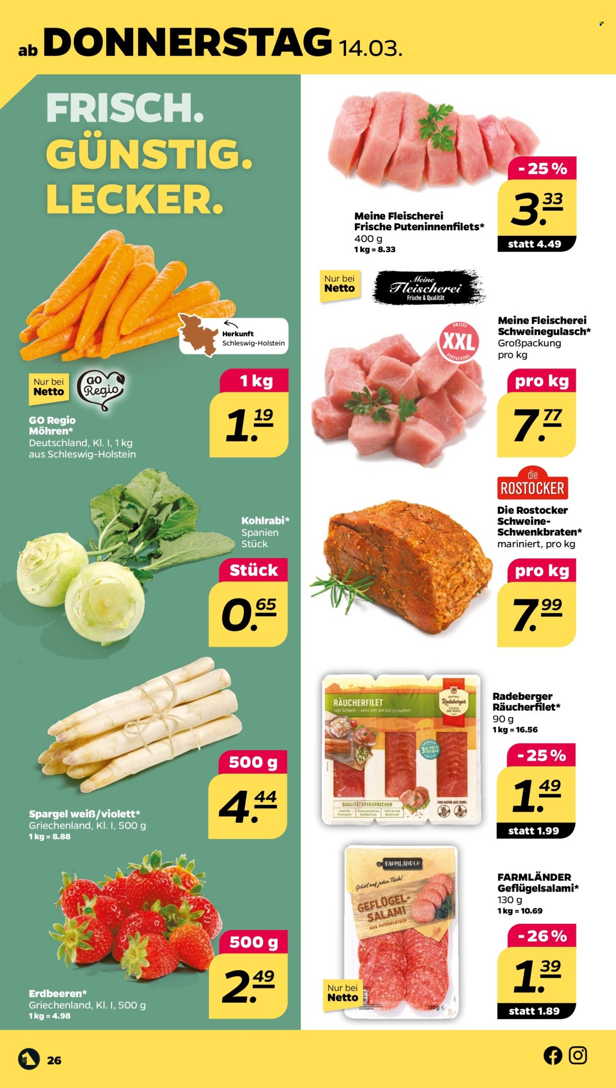 Netto Prospekte  - 11.03.2024 - 16.03.2024. Seite 26