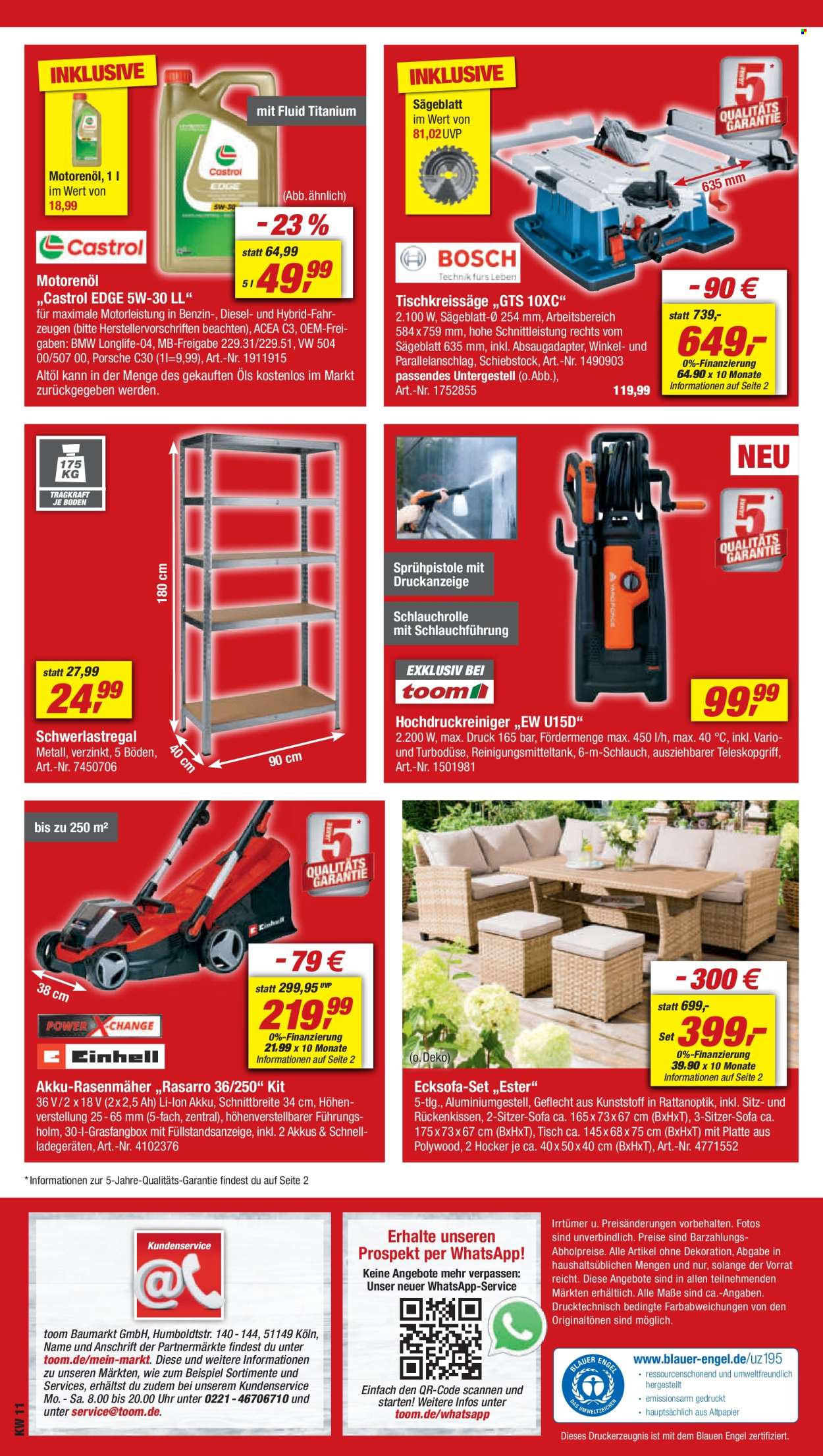 toom Baumarkt Prospekte  - 9.03.2024 - 15.03.2024. Seite 14