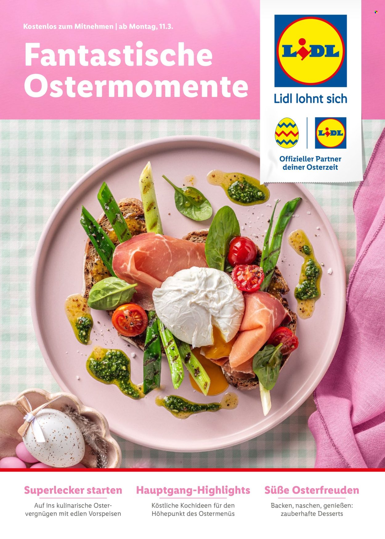 Lidl Prospekte  - 11.03.2024 - 31.03.2024. Seite 1