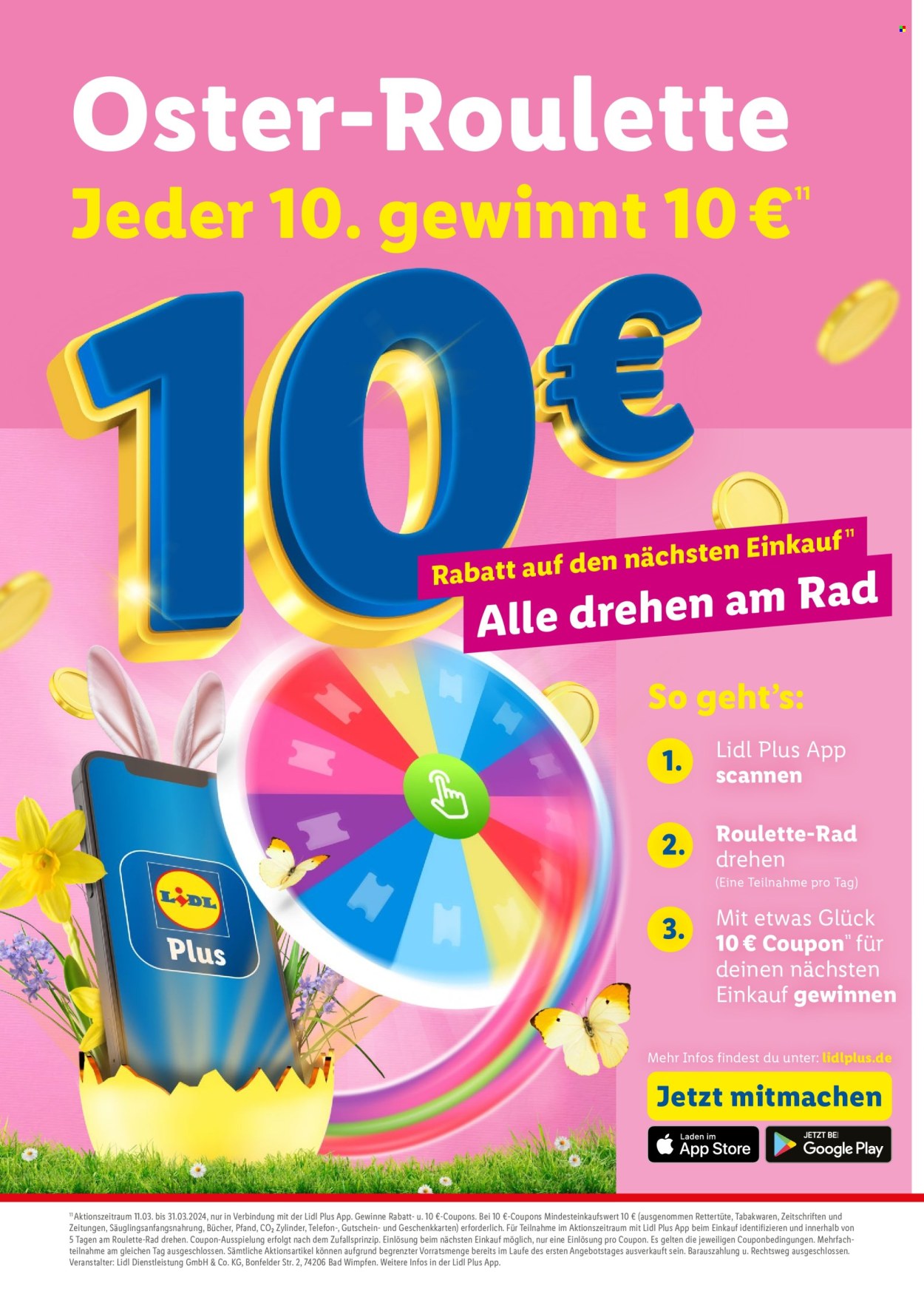 Lidl Prospekte  - 11.03.2024 - 31.03.2024. Seite 40