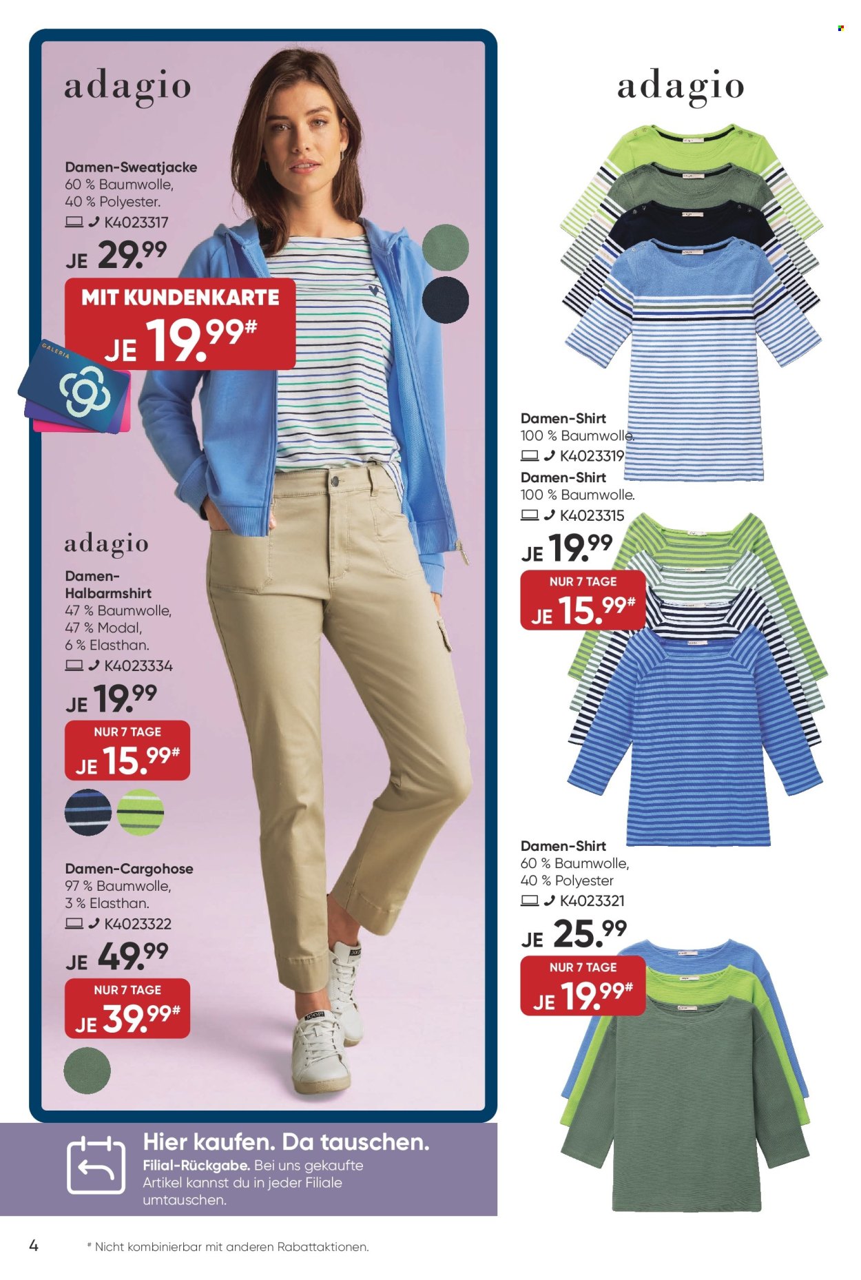 GALERIA Karstadt Kaufhof Prospekte  - 6.03.2024 - 12.03.2024. Seite 4