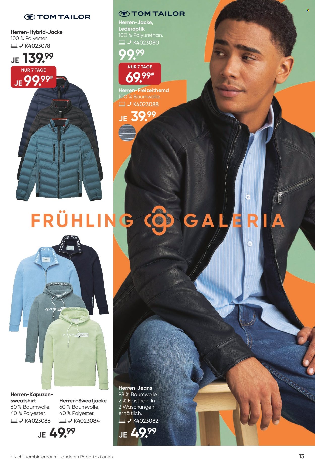 GALERIA Karstadt Kaufhof Prospekte  - 6.03.2024 - 12.03.2024. Seite 13