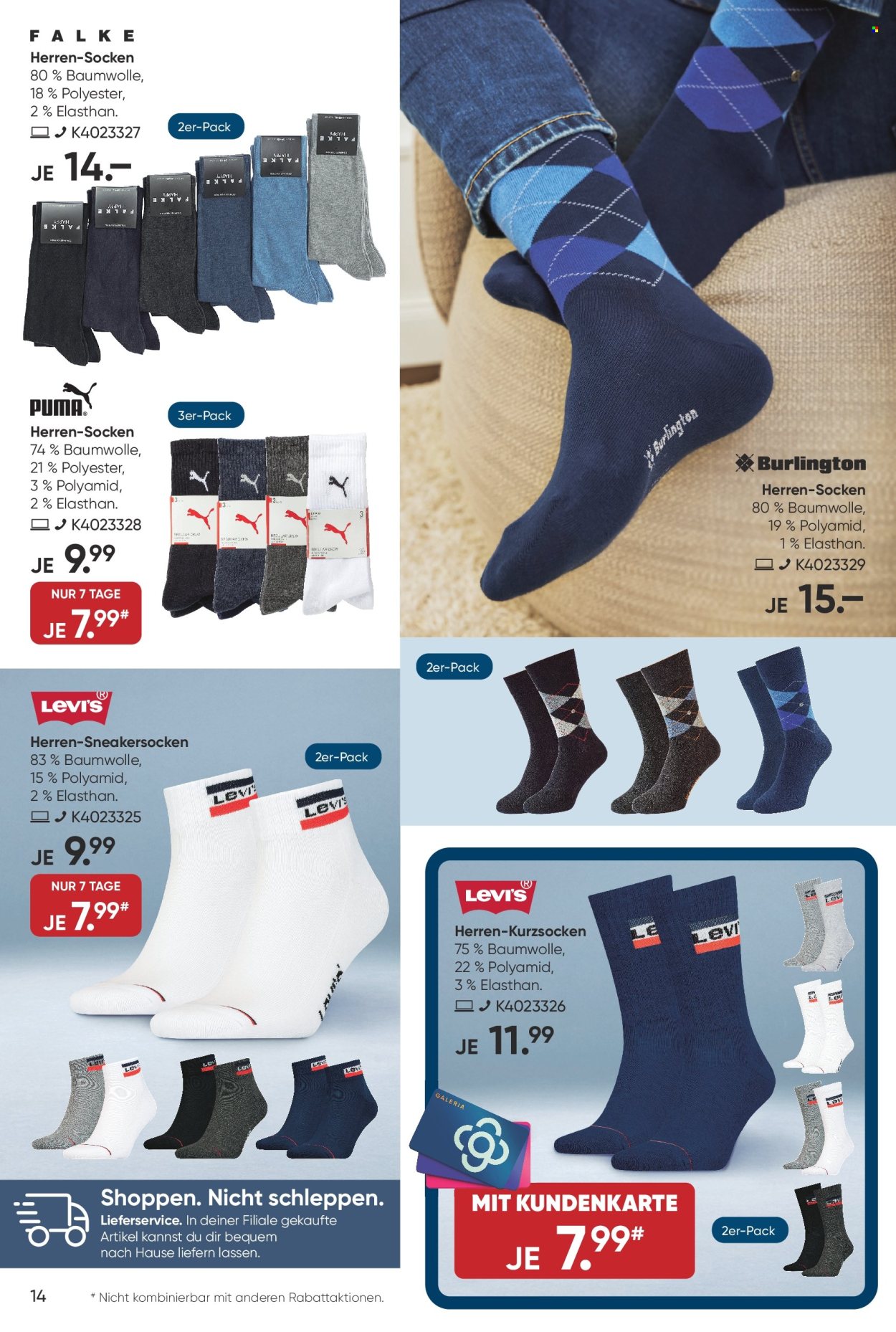 GALERIA Karstadt Kaufhof Prospekte  - 6.03.2024 - 12.03.2024. Seite 14