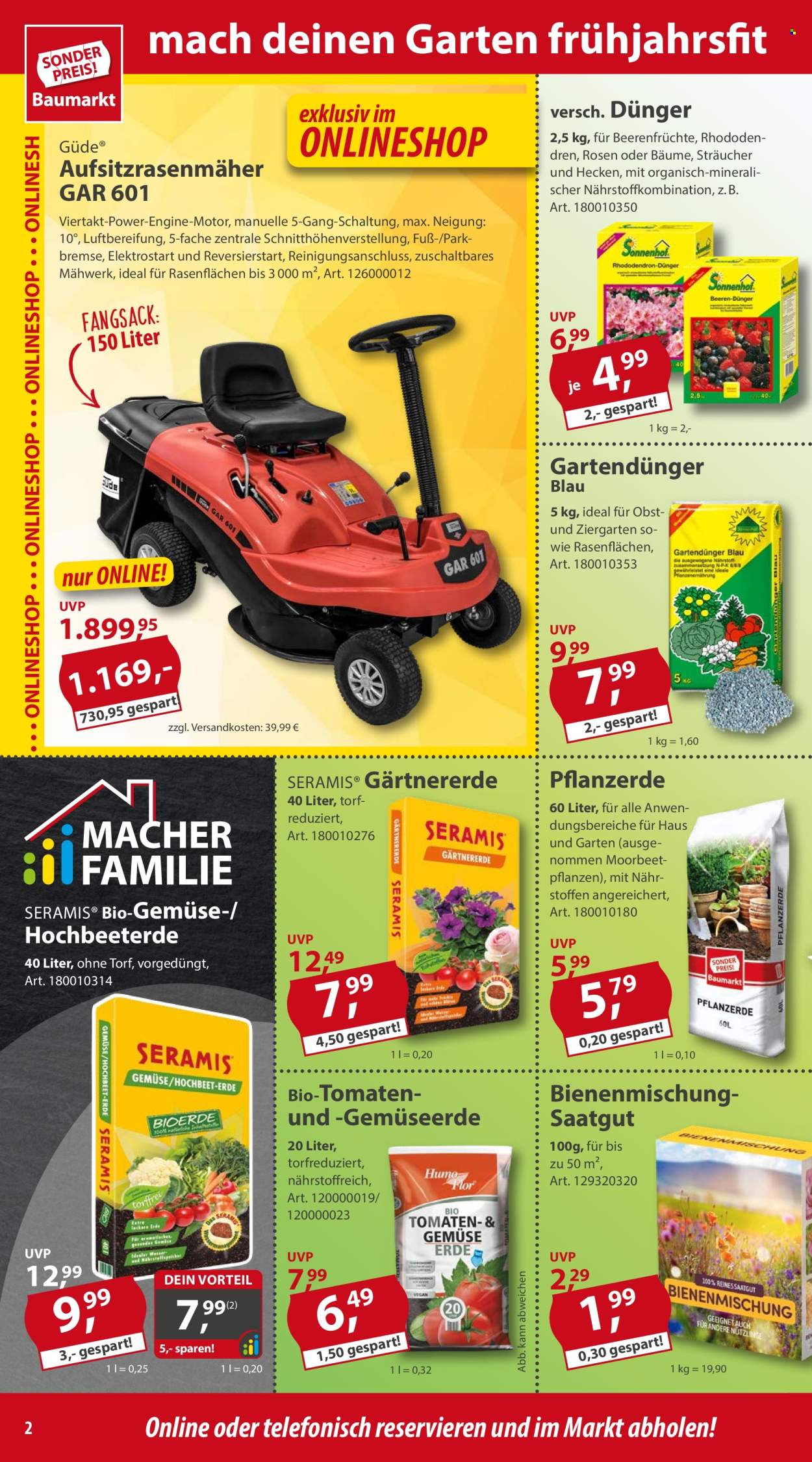 Sonderpreis-Baumarkt Prospekte  - 16.03.2024 - 22.03.2024. Seite 2