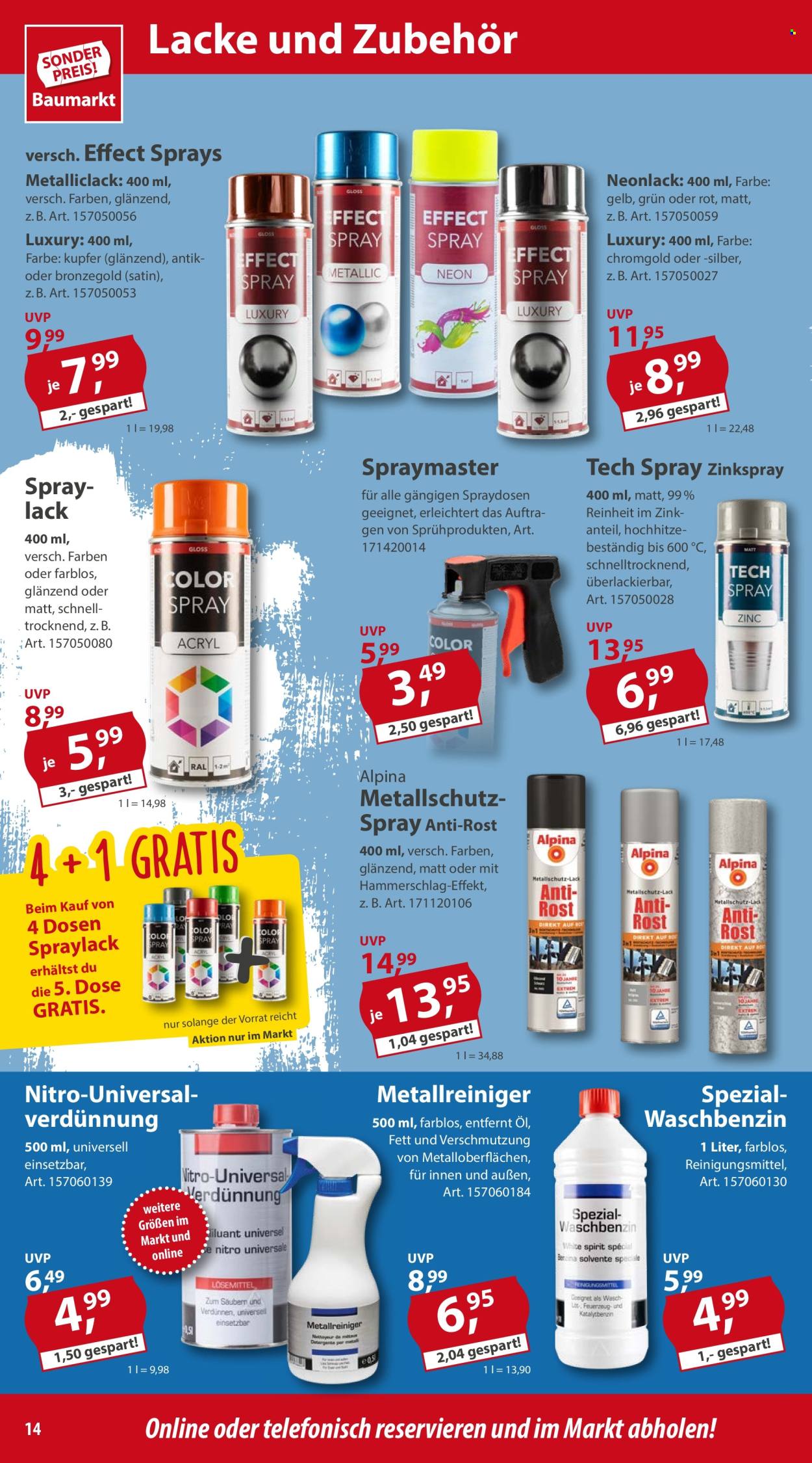 Sonderpreis-Baumarkt Prospekte  - 16.03.2024 - 22.03.2024. Seite 16