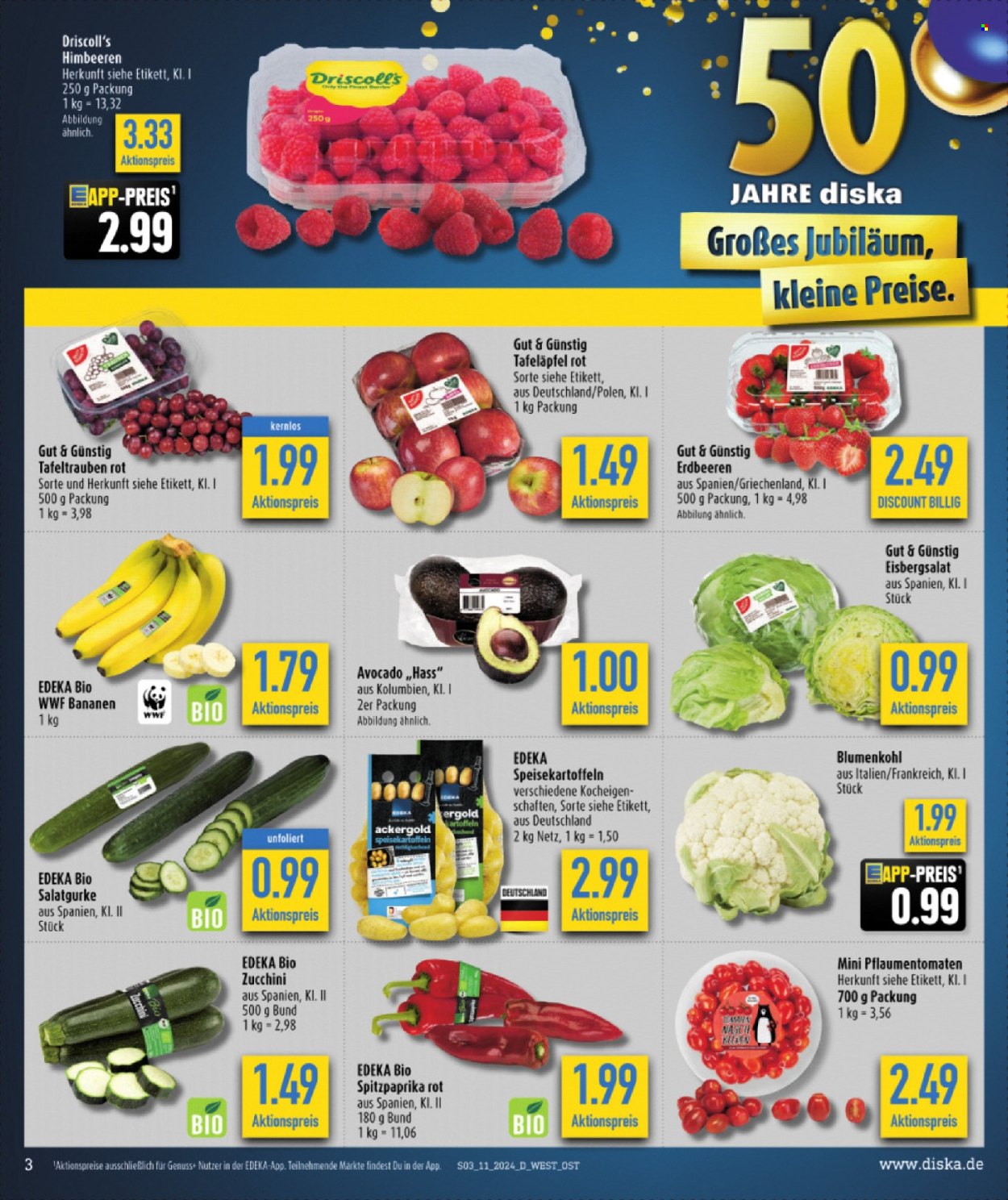Diska Prospekte  - 11.03.2024 - 16.03.2024. Seite 3