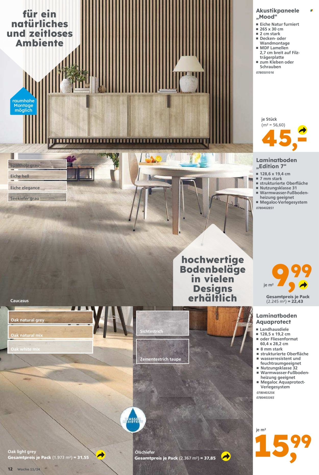 Globus Baumarkt Prospekte  - 11.03.2024 - 16.03.2024. Seite 12