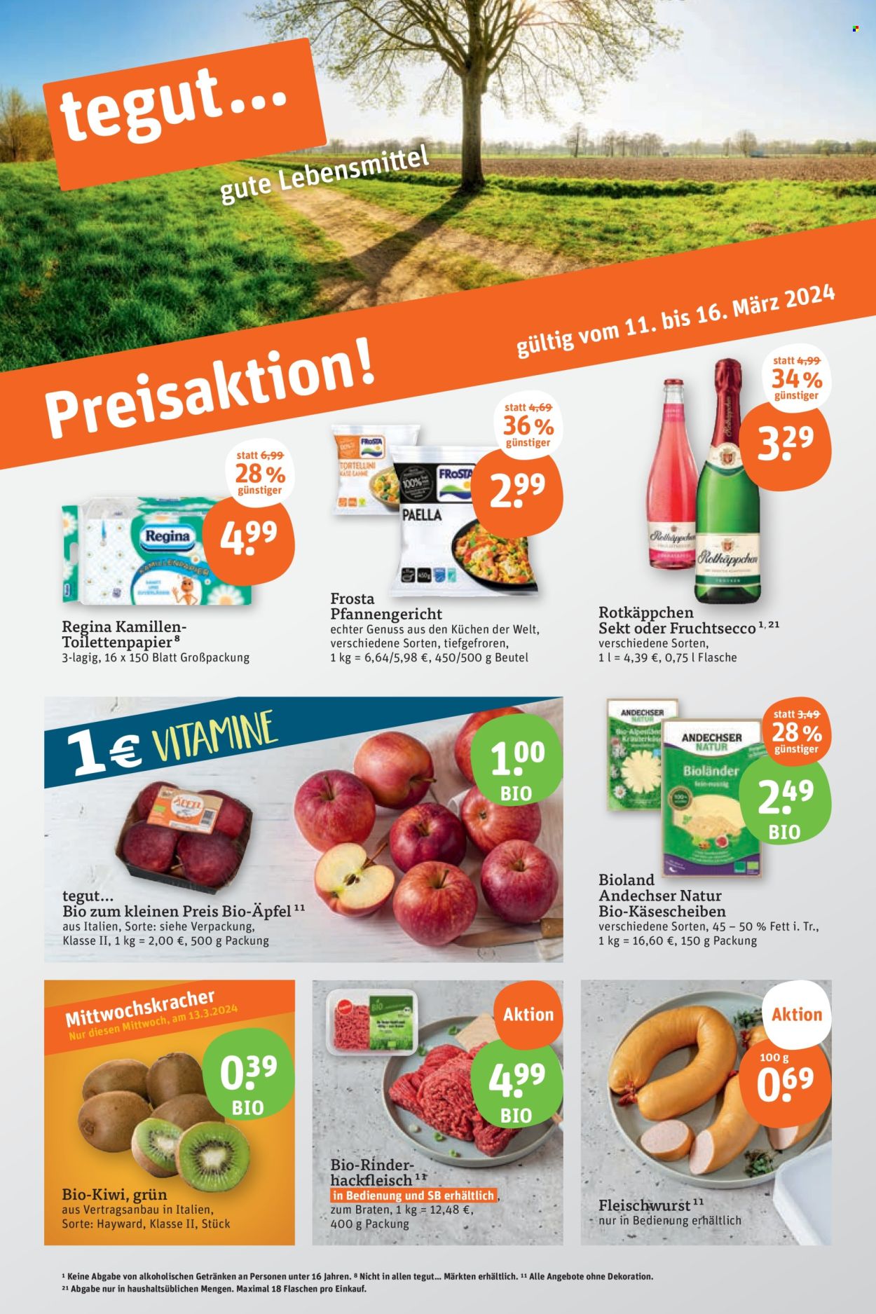 tegut... Prospekte  - 11.03.2024 - 16.03.2024. Seite 3