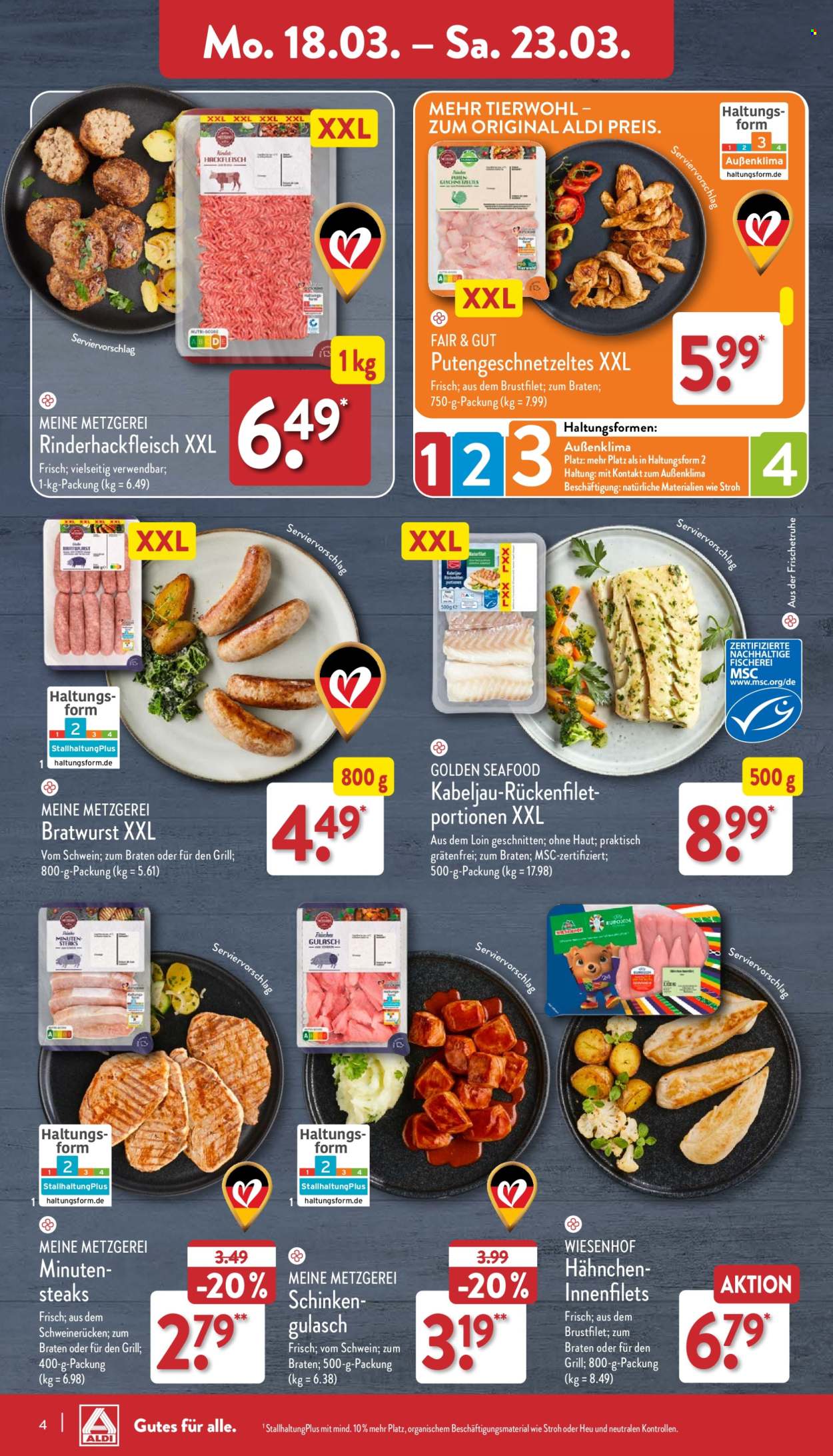 ALDI Nord Prospekte  - 18.03.2024 - 23.03.2024. Seite 4