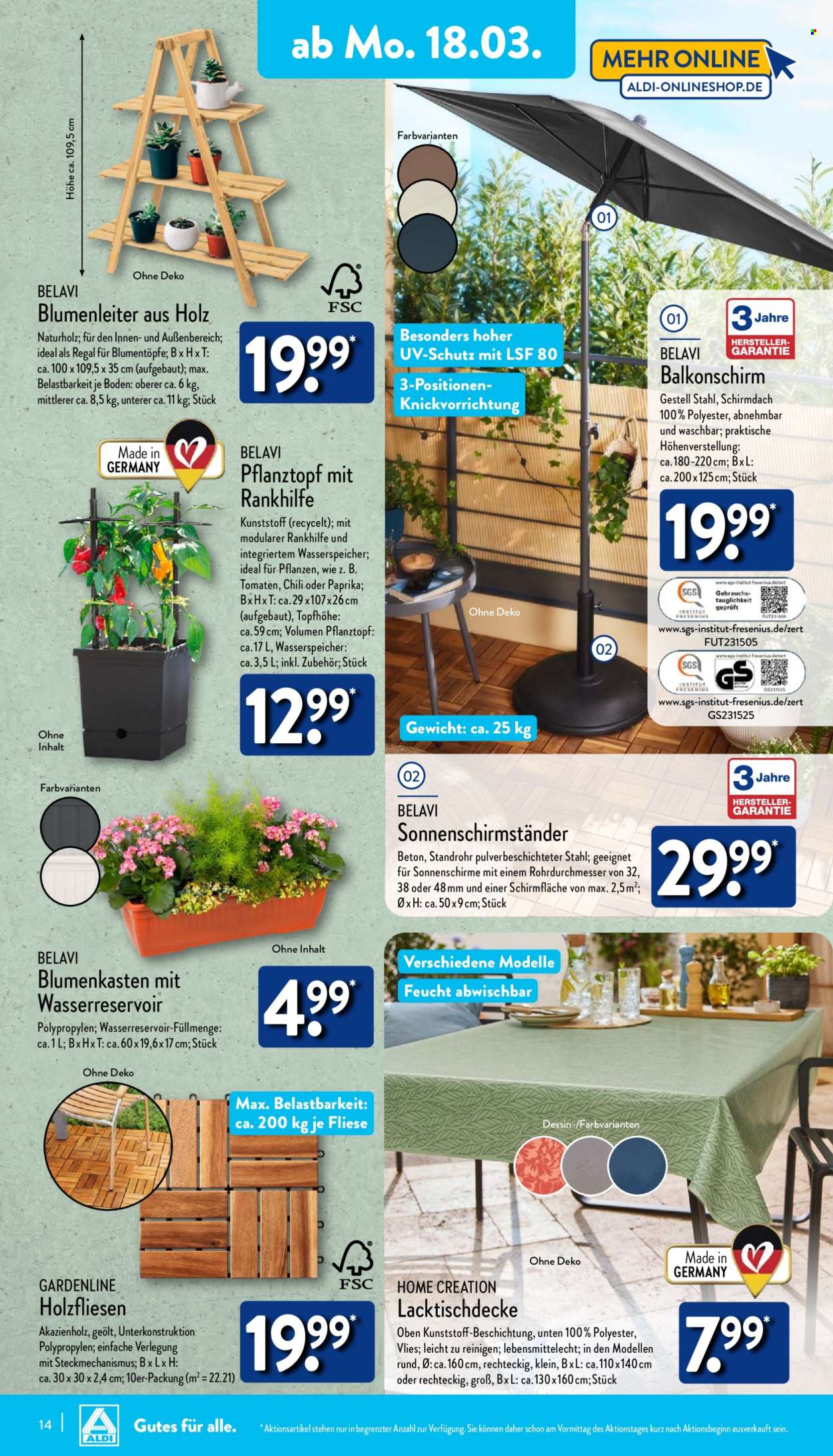 ALDI Nord Prospekte  - 18.03.2024 - 23.03.2024. Seite 14