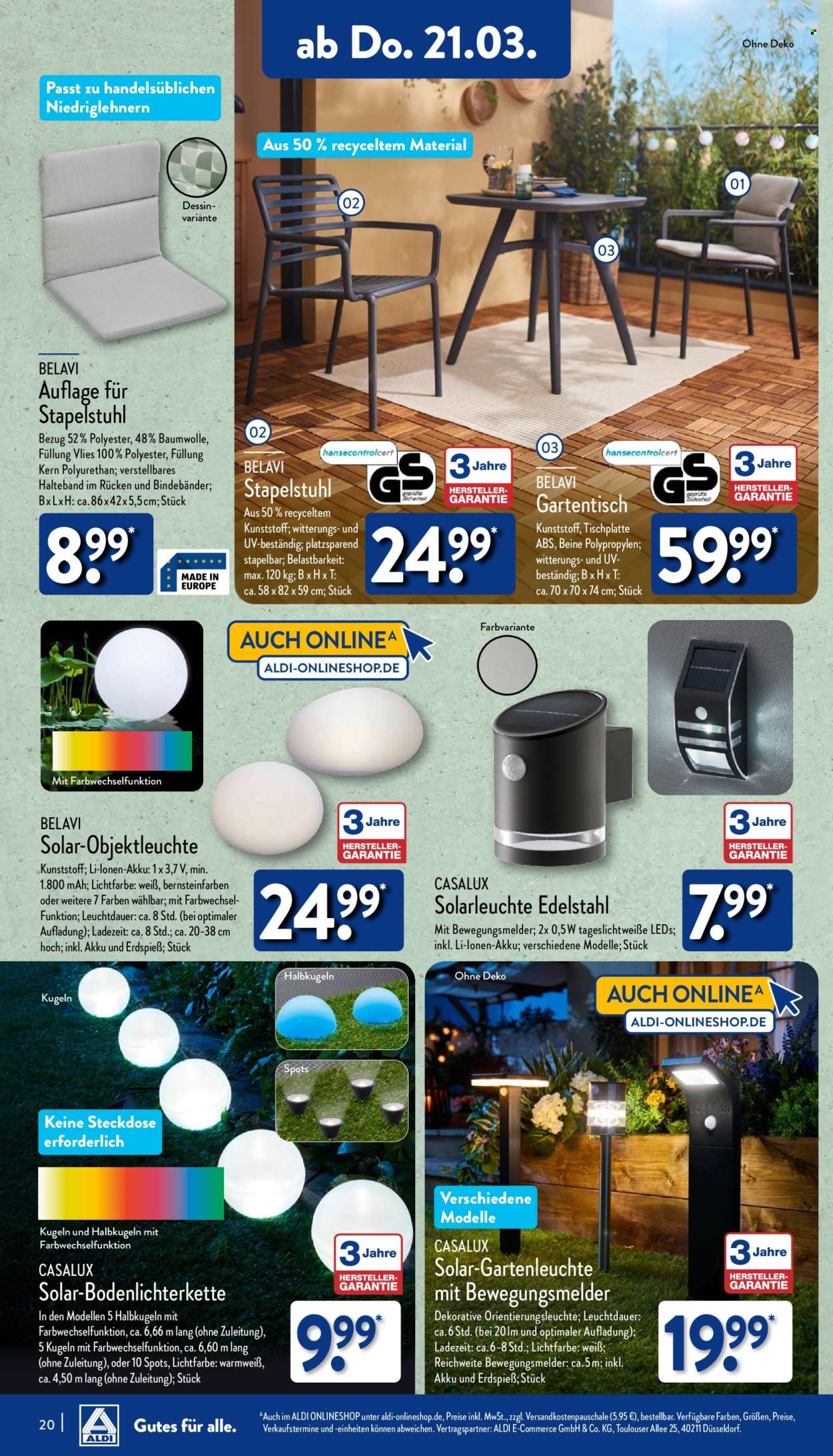 ALDI Nord Prospekte  - 18.03.2024 - 23.03.2024. Seite 20