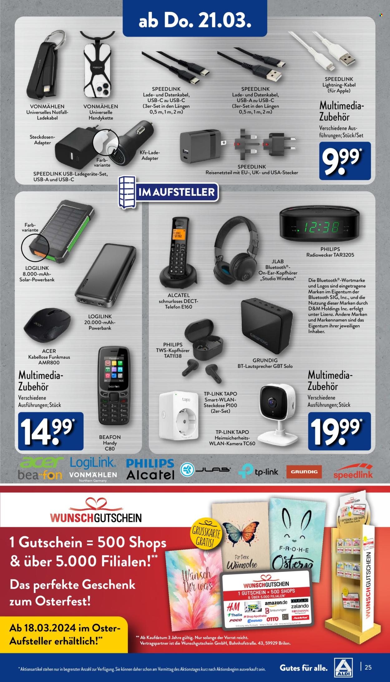 ALDI Nord Prospekte  - 18.03.2024 - 23.03.2024. Seite 25
