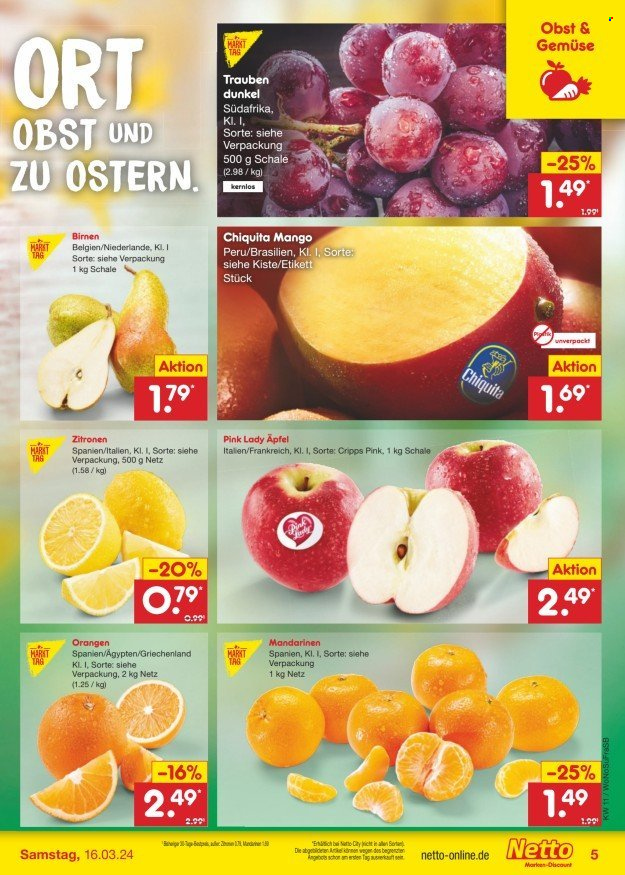 Netto Marken-Discount Prospekte  - 11.03.2024 - 16.03.2024. Seite 5
