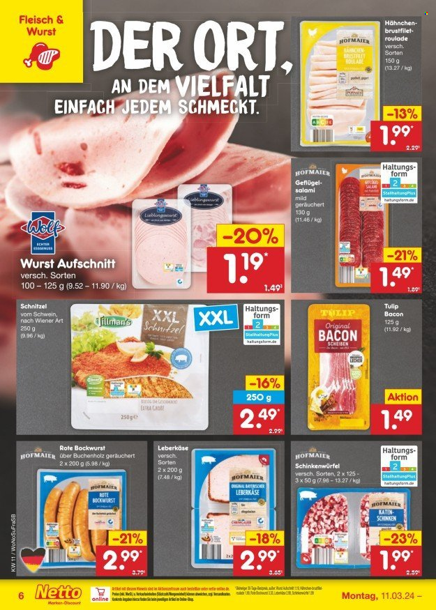 Netto Marken-Discount Prospekte  - 11.03.2024 - 16.03.2024. Seite 6