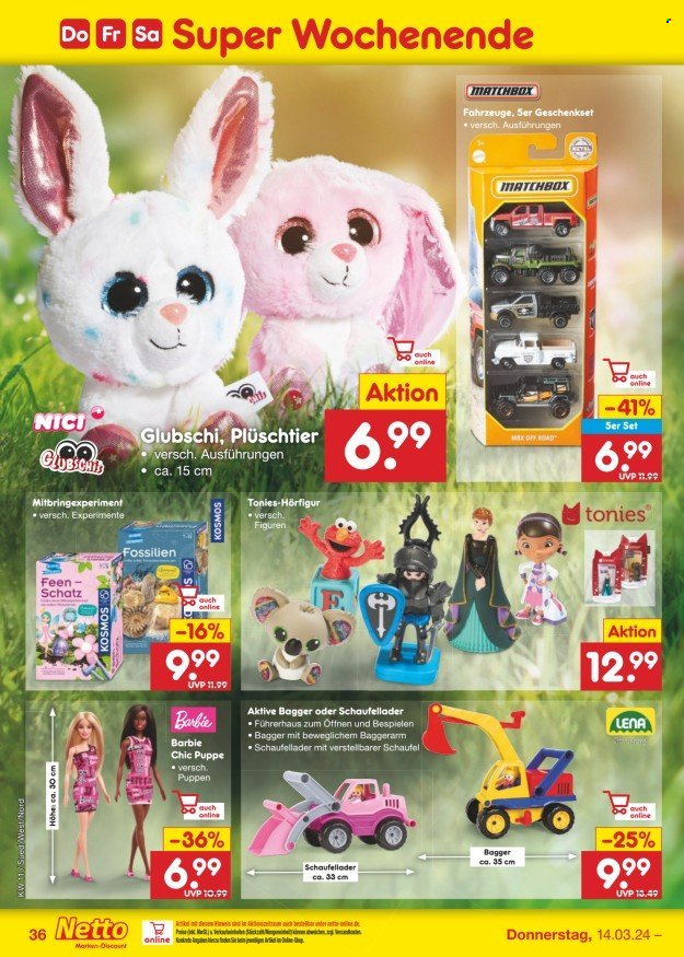Netto Marken-Discount Prospekte  - 11.03.2024 - 16.03.2024. Seite 44